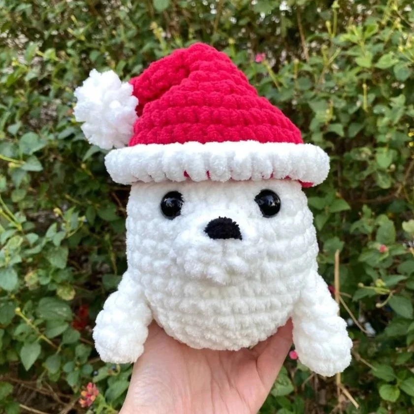 crochet santa seal free pattern