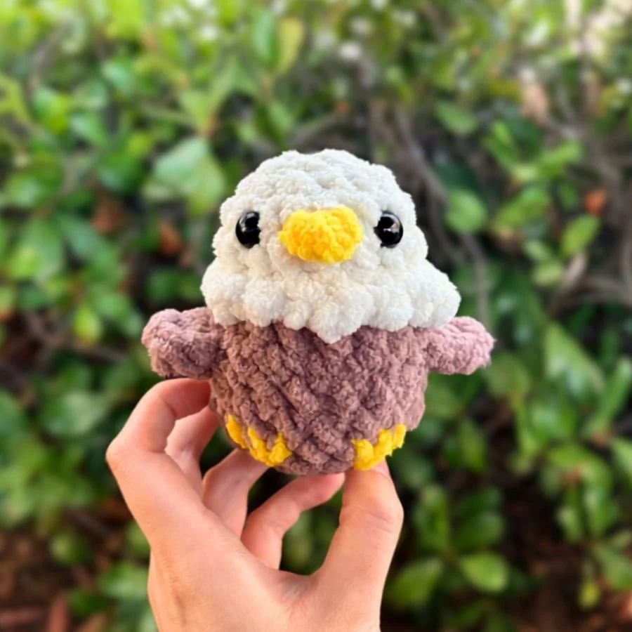 Little Eagle Crochet Pattern (No sew!)