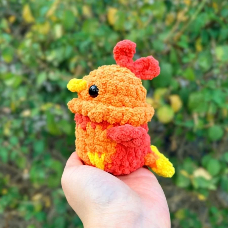 Little Phoenix Crochet Pattern (No sew!) 