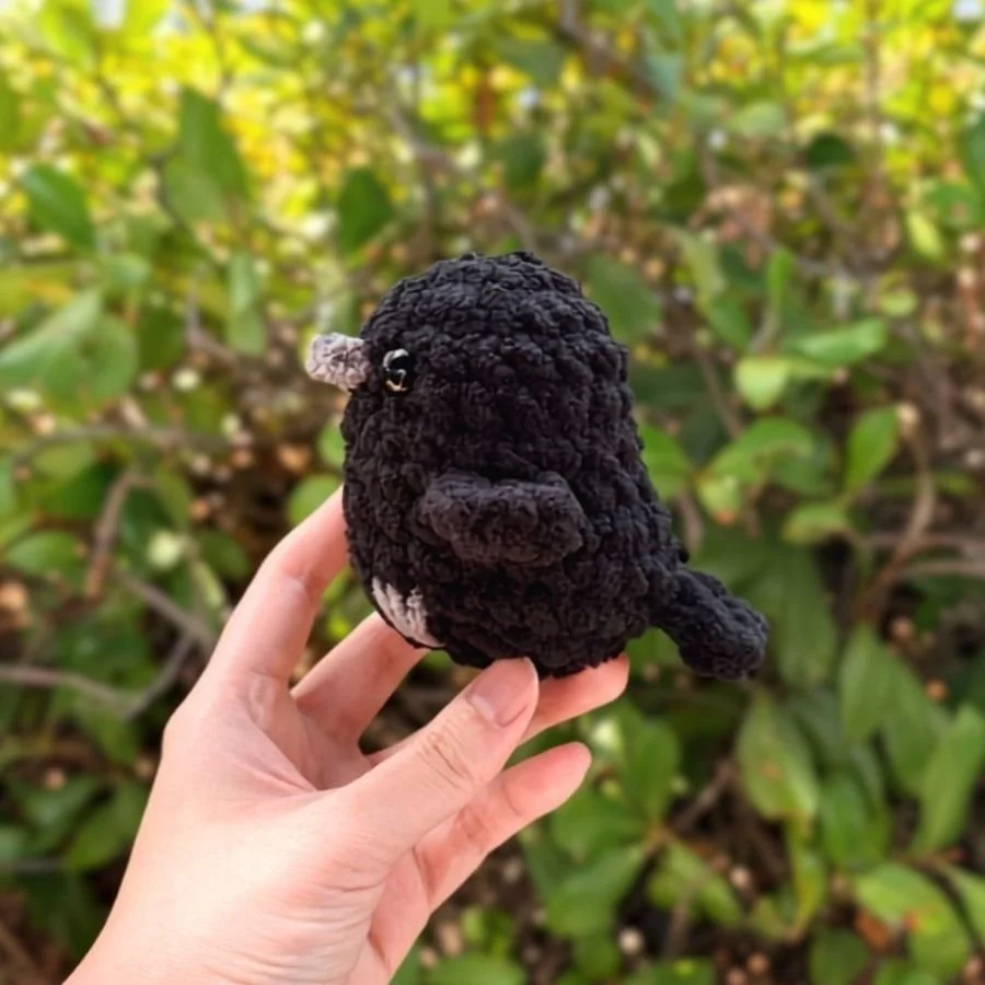 No-Sew Little Raven (Free Pattern!)
