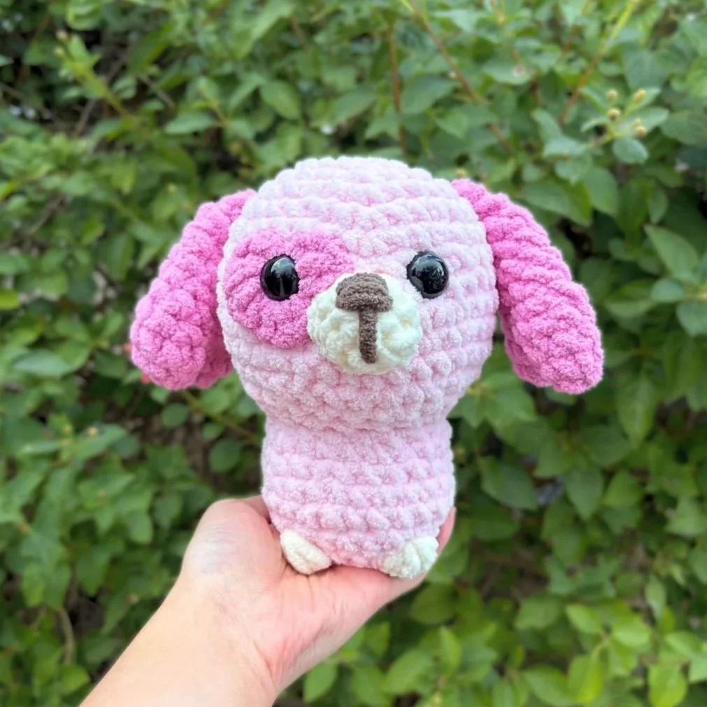 “Puppy Love” Valentines Dog Pattern 