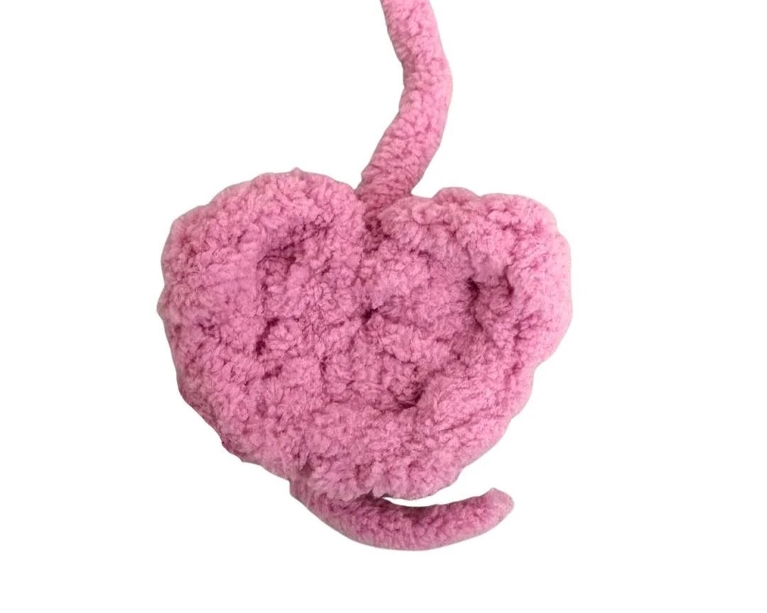 free crochet heart pattern