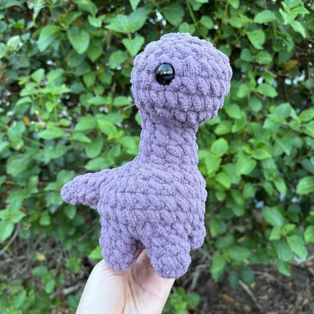 Little Long Neck Dino Pattern