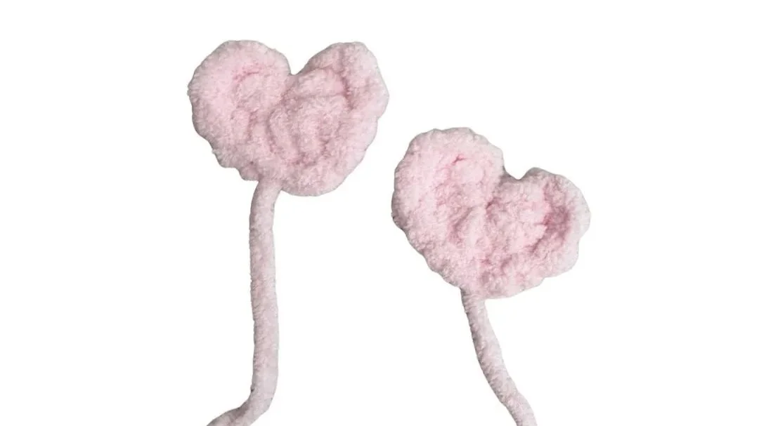 free crochet hearts pattern