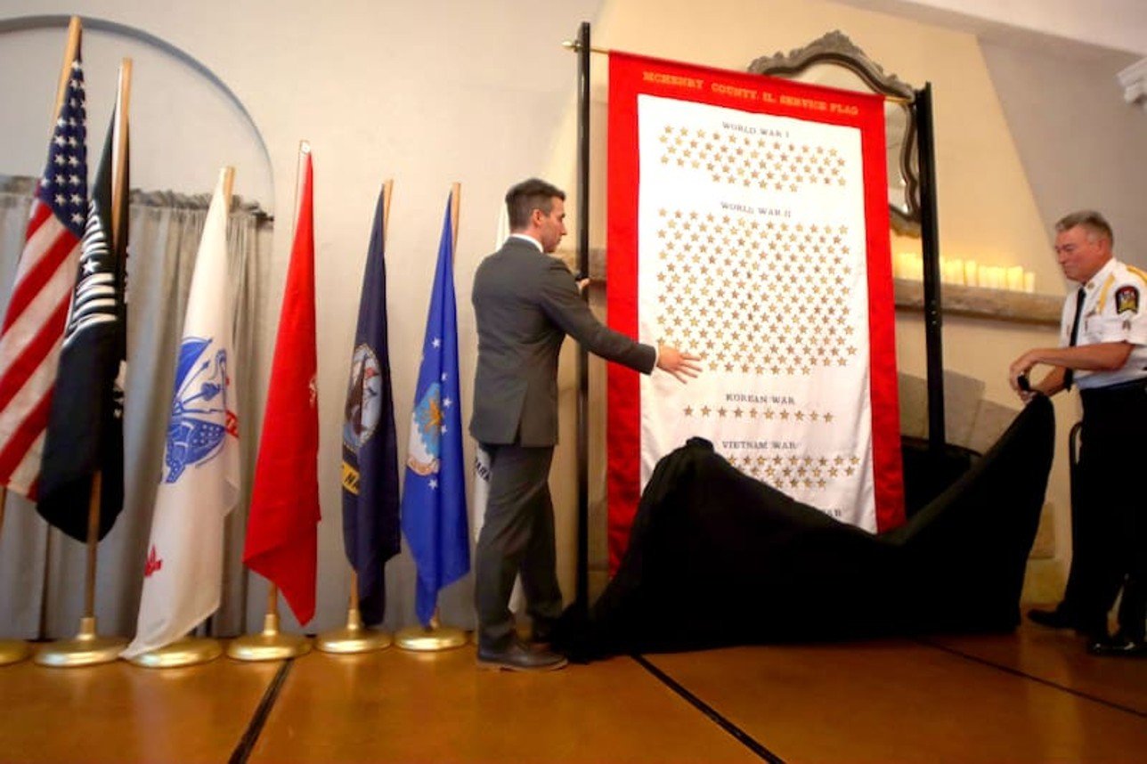 McHenry County honors Gold Star families with new service flag