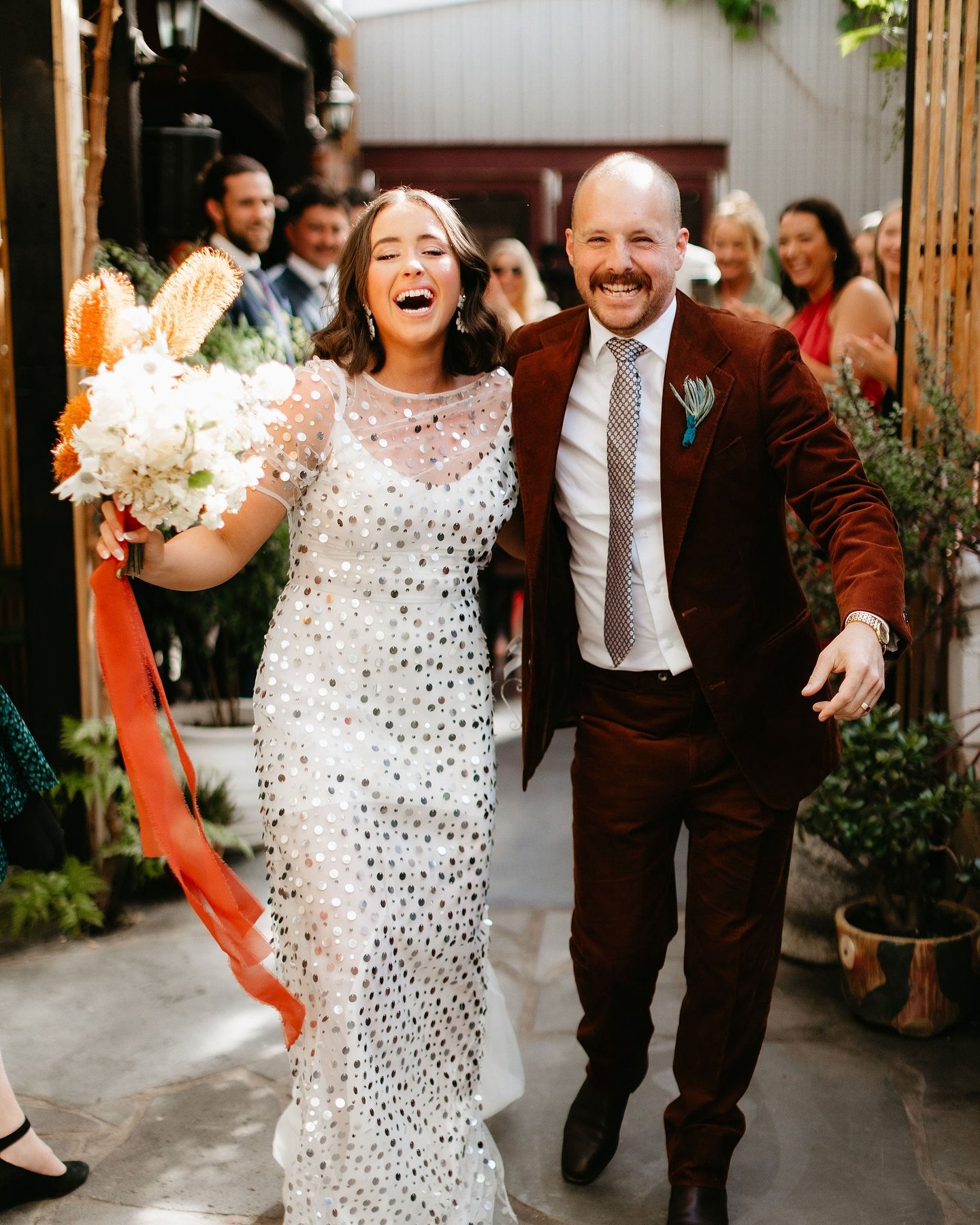 Hi, Im Nat and I&rsquo;m a dopamine addict. This is my FAVOURITE moment of a ceremony. I&rsquo;ve regaled your guests with your story, you&rsquo;ve exchanged your vows and rings and been pronounced and off you go- back up the aisle full of the most o