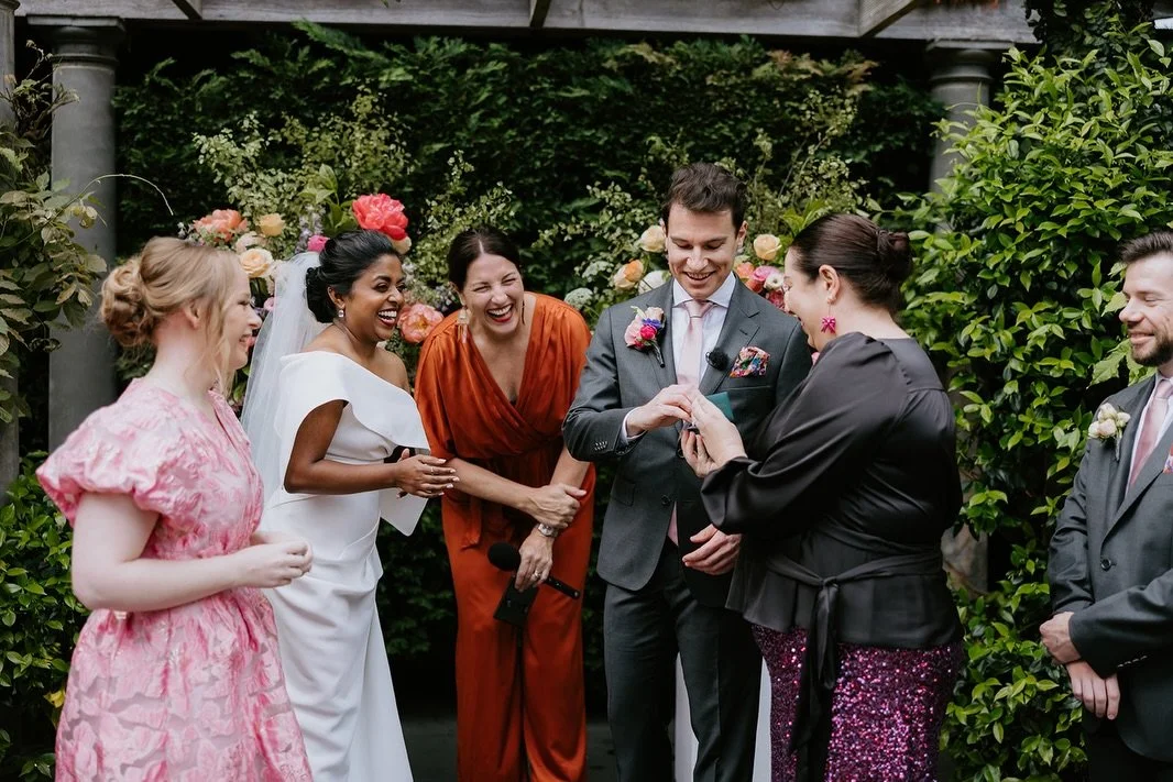 Civil ceremonies should be :

Flexible, able to be totally personalized with a tone that suits the occasion.

Natural, allowing for moments of laughter, reflection, tears - and mistakes. 

Relevant, showcasing the couple&rsquo;s journey and personali