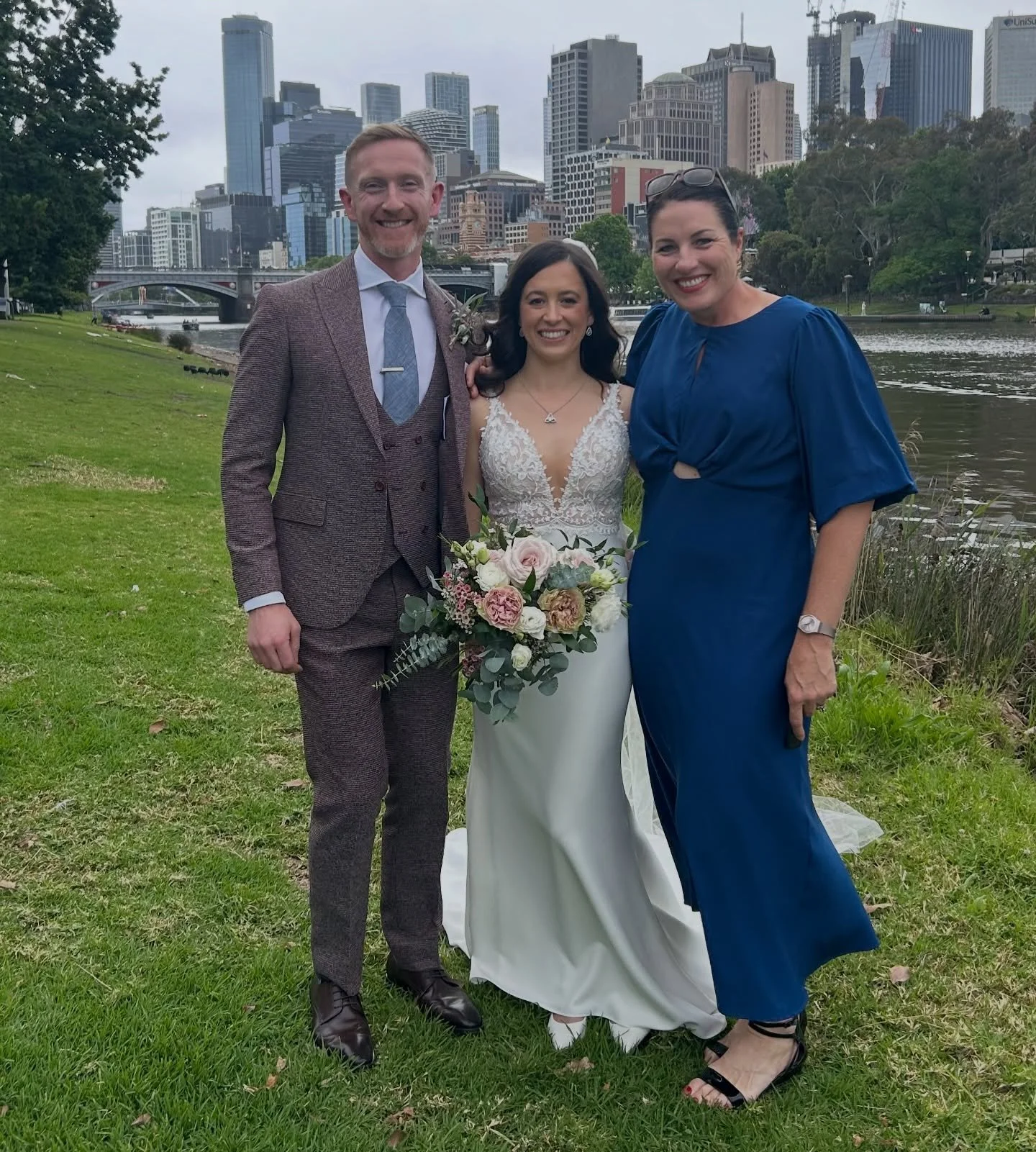 These two good eggs are married and it was a whole lot of fun. Great crowd, ripper content and lots of laughs. 
.
They had their ceremony at the rowing club that is Garth&rsquo;s second home and there was a lot of well developed shoulders in the mids