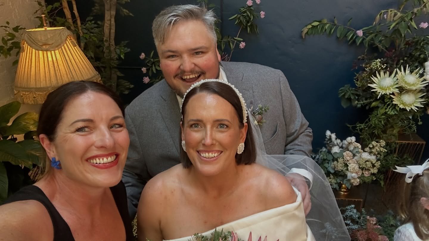 Paddy and Tess are married! We packed a big crowd into @rupertonrupert for their celebrations and the vibes were excellent. 
.
Such a good story to tell with a lot of laughs - and banter from Paddy along the way. My very fave kind of ceremony. 
.
Wed