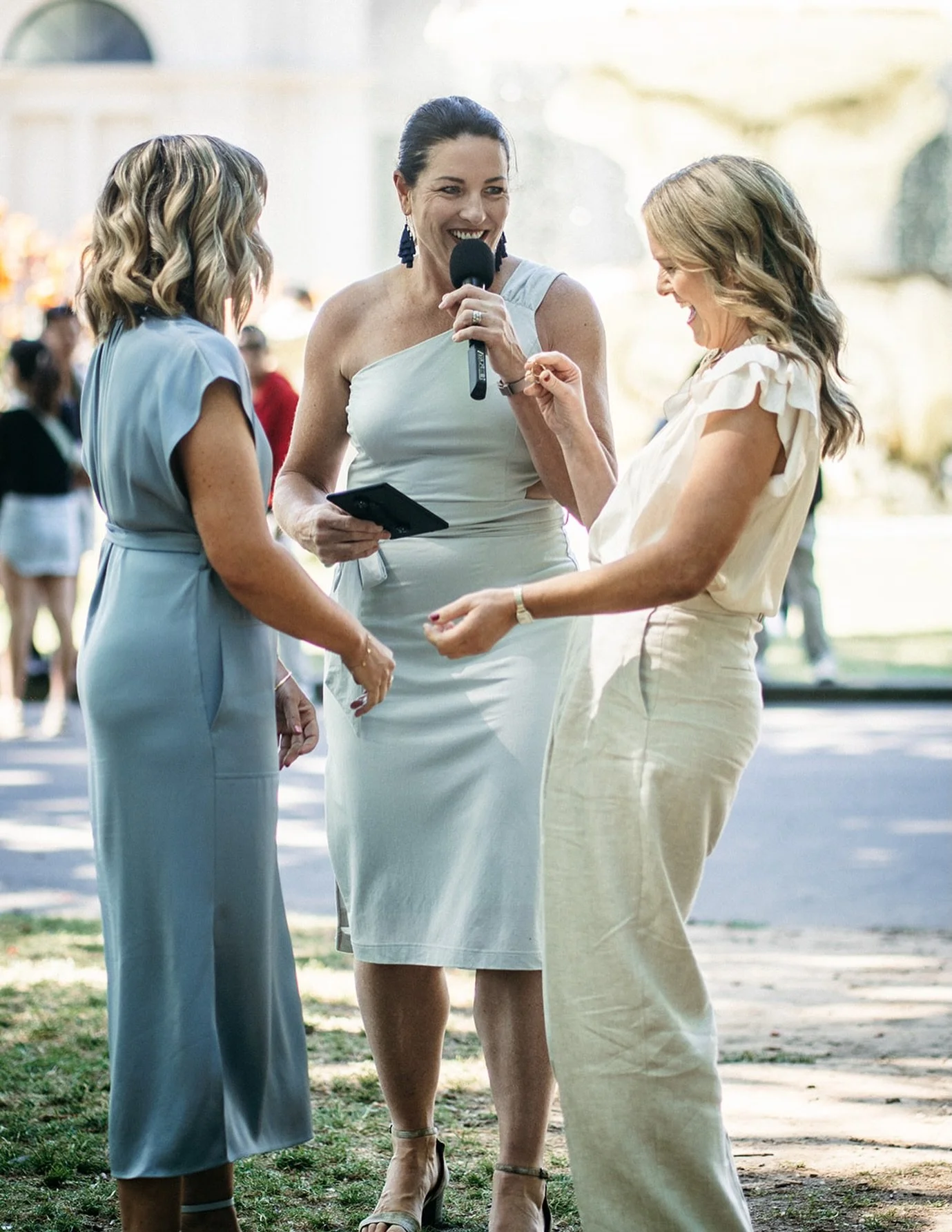 Some weddings just hit different. 
.
I&rsquo;m so bloody lucky to meet and marry so many excellent humans. I&rsquo;ve gone from crying on the way home from work in sadness and frustration to crying happy tears on the reg. 
.
Best career move everrrrr