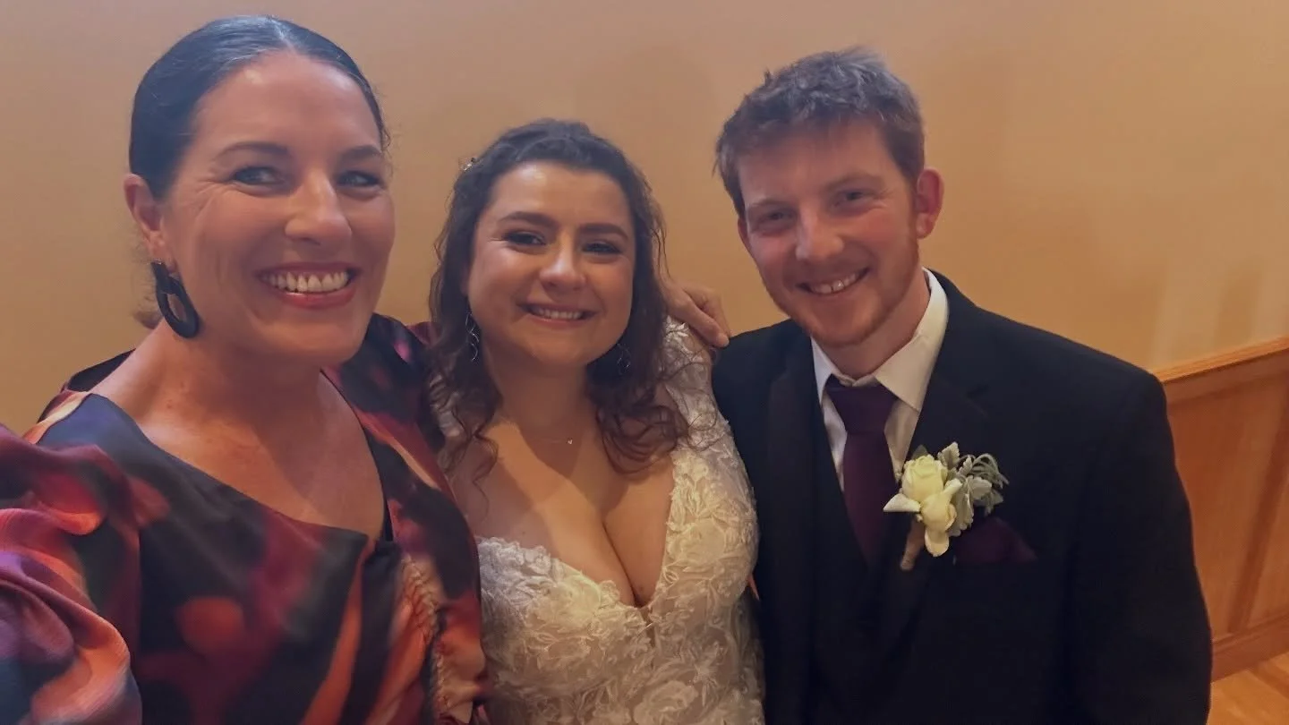 Liz and Dan are married. After a rubbish week of weather, today was absolutely beauuutiful. PERFECT wedding weather. 
.
Their paths crossed three times before they finally got together. 
A classic story of timing. 
And matching German Sheps. 
.
I don