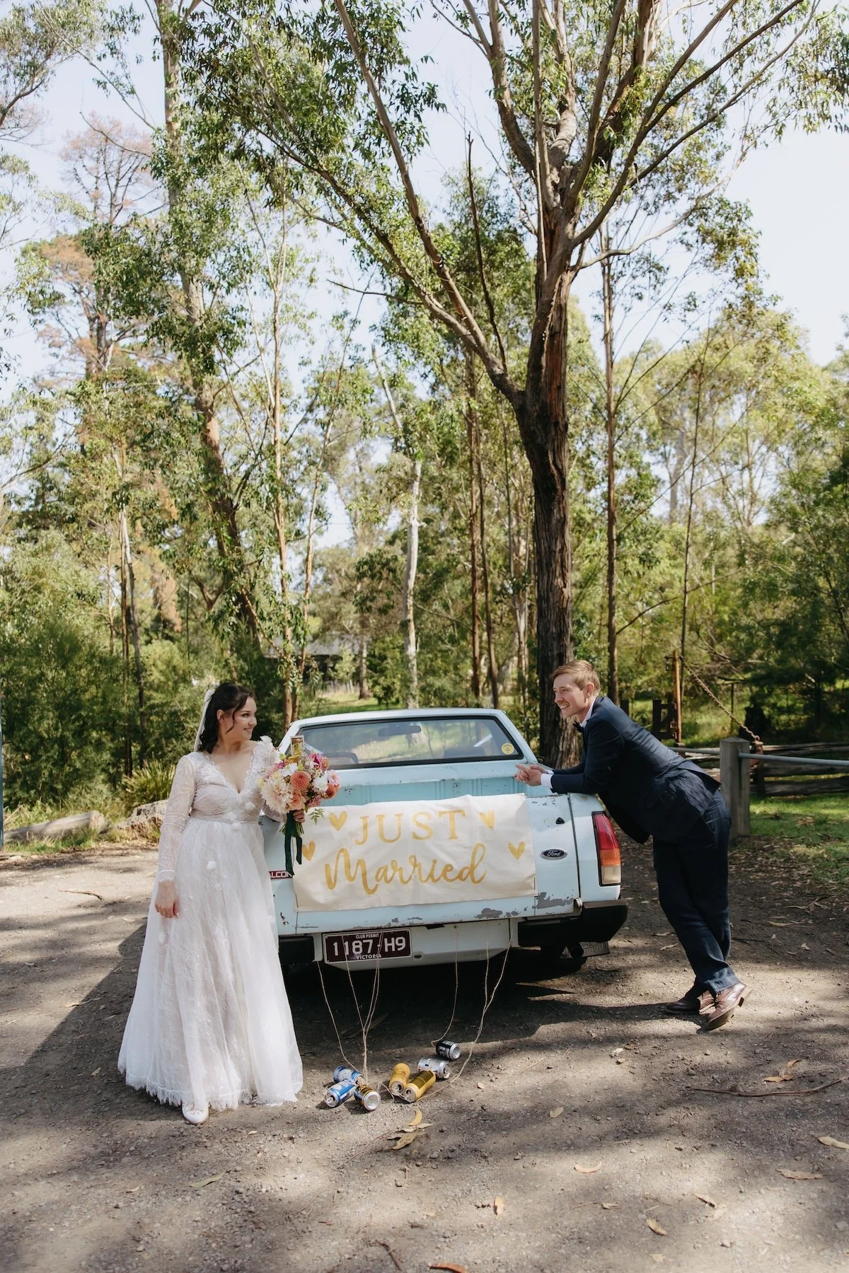 Soph and Simon’s wholesome little wedding in Abbotsford