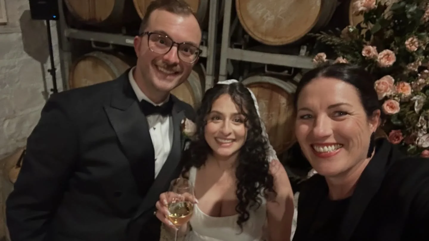 Liv and Aiden are married! After pretty much growing up together and traversing all the formative young years, they made it official today in front of their friends and family. 
.
I had years of content, stretching back to high school to use for thei