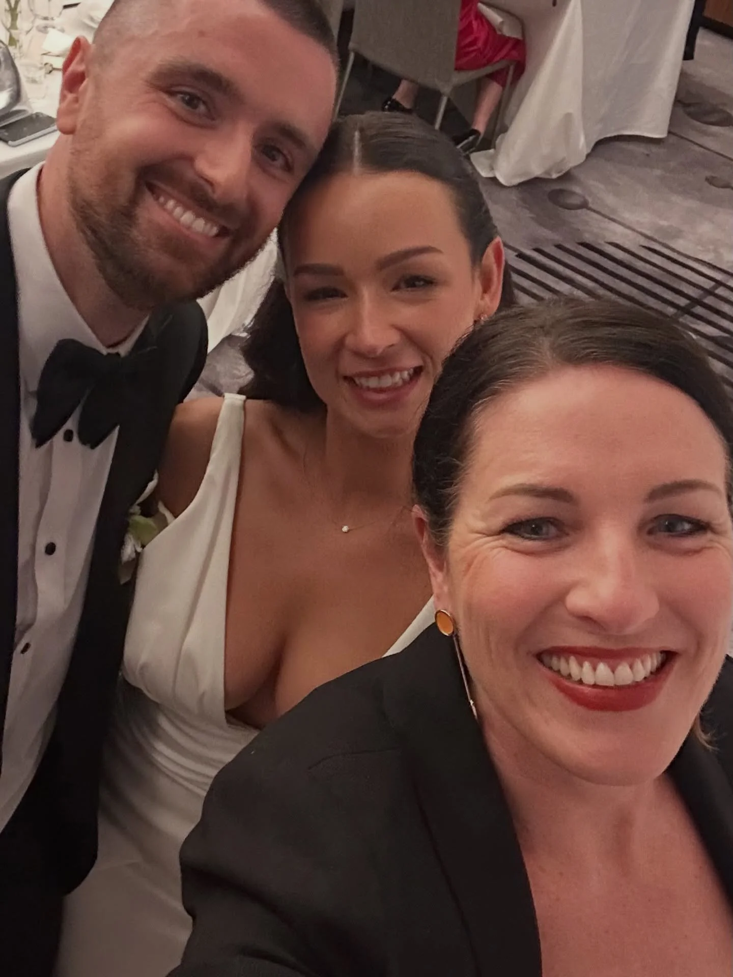 Holly and Dan were married yesterday afternoon and it was a whole vibe. 

A deeply emotional ceremony with lots of laughs and tears. Two kindred souls connected by a mutual friend. 
.
By their third date they both knew this was probably going to end 