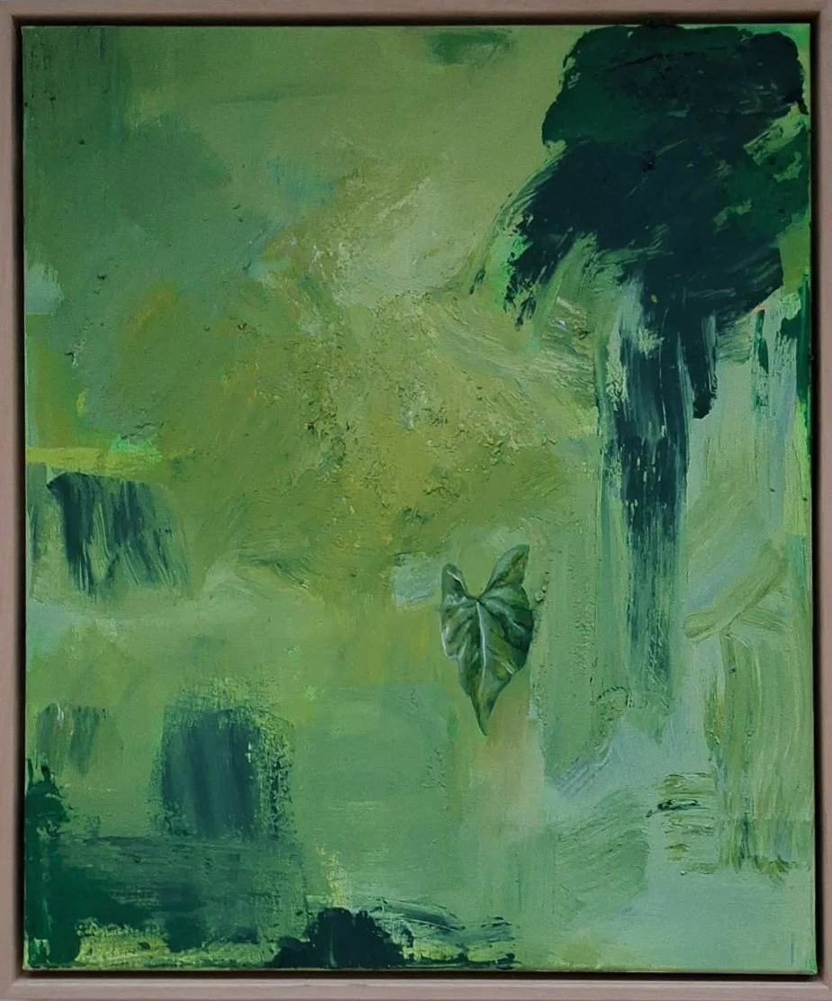Into Nature,2023. Acrylic,oil/canvas - 50x60cm Framed /sold