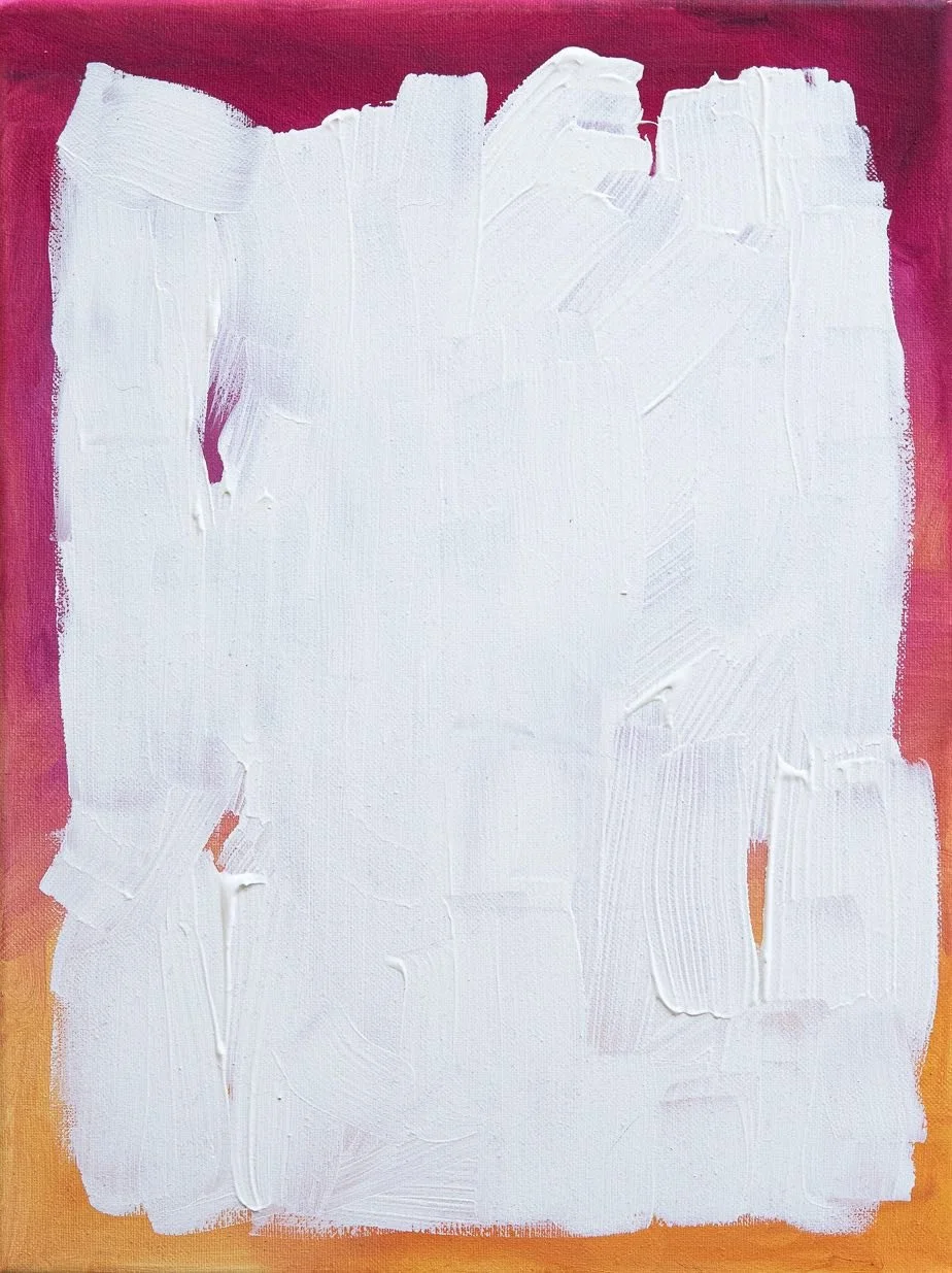 Clean slate,2023. Acrylic,oil/canvas - 30x40cm Framed