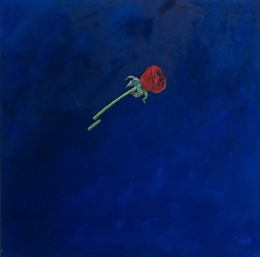 Rose,2023. Oil/canvas - 70 x 70 cm/ Sold