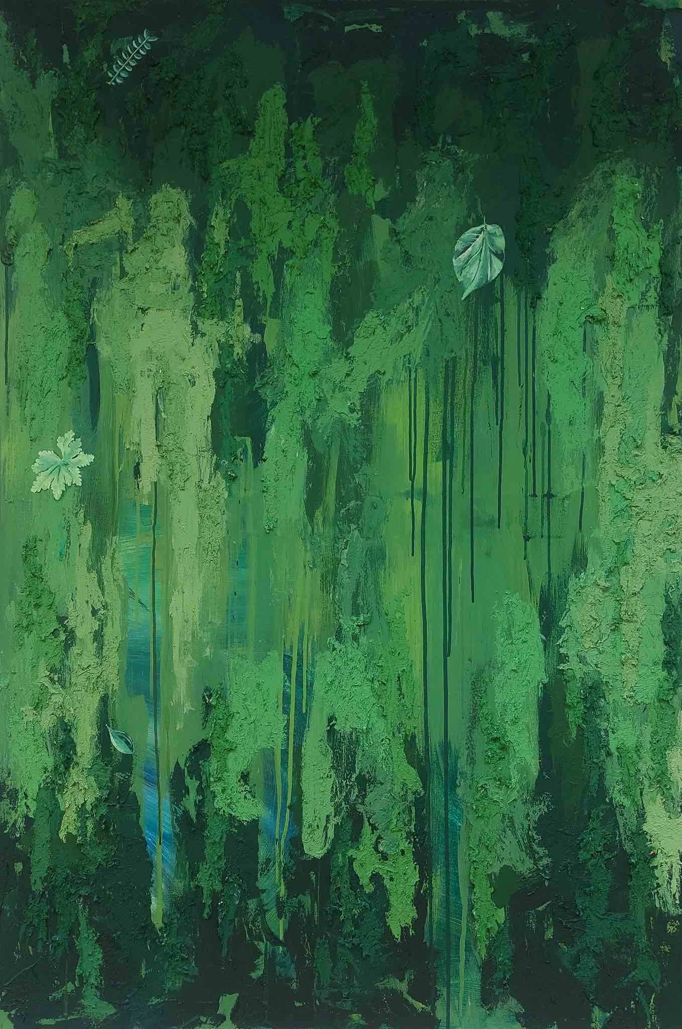 Into the wild,2023. Acrylic,oil/canvas - 100x150cm/sold