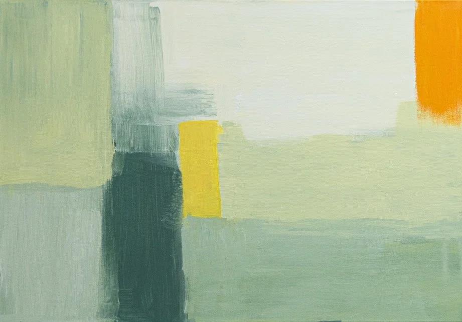 Horizon,2023. Acrylic/canvas - 70x100cm - Framed /sold
