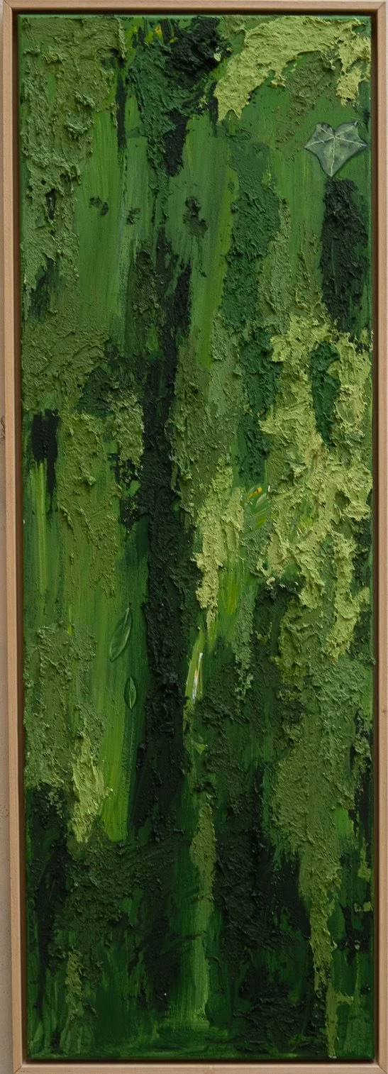 Forest,2023. Acrylic,oil/canvas - 40x120cm Framed