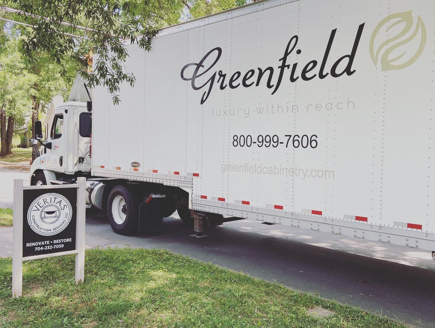 Cabinet delivery day is our favorite day! @tcg.greenfieldcabinetry @sitelinecabinetry #newcabinets #charlottenc #charlottebuilder #kitchenremodel #kitchencabinets #kitchendesign #elizabethneighborhood