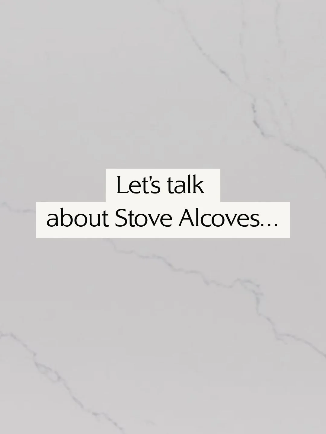 A stove alcove is a recessed space designed specifically for the stove, creating a custom built-in look that turns the heart of the kitchen into a true focal point. ✨ 

This is a design plan for a future project, and the AI rendering helps bring the 