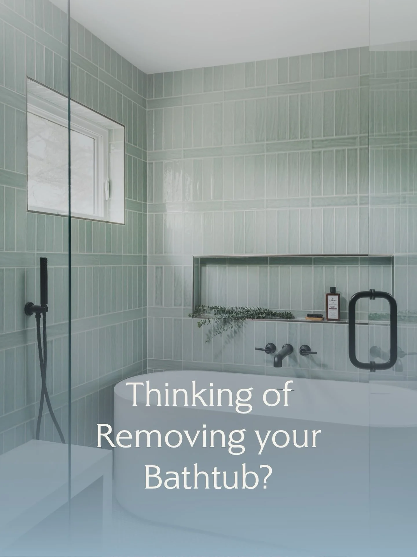 New Blog Post!

Thinking of replacing your bathtub with a walk-in shower? There are a few things to consider before making the switch, from everyday functionality to resale and overall bathroom design.

We are breaking it all down in our latest blog 