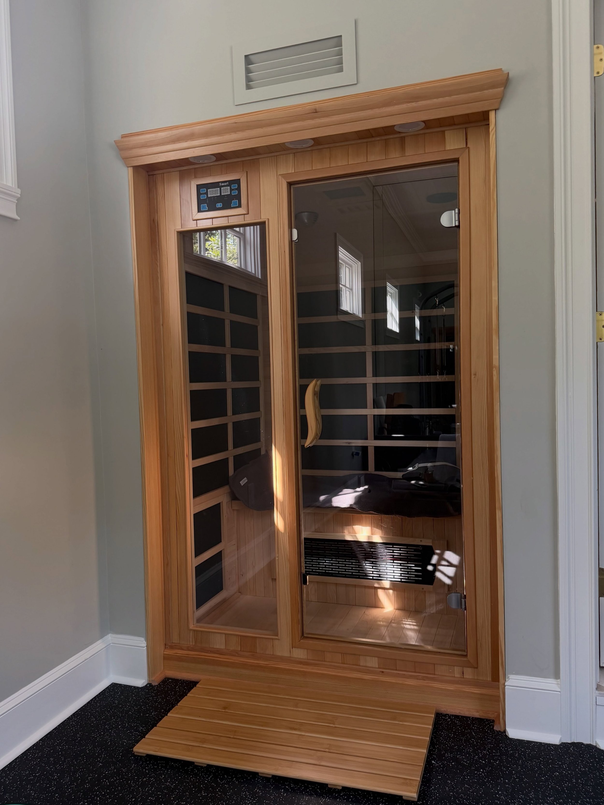 A highlight from another South Park renovation. 

This sauna installation adds an element of luxury and relaxation all in the comfort of home. Swipe to see it in progress!