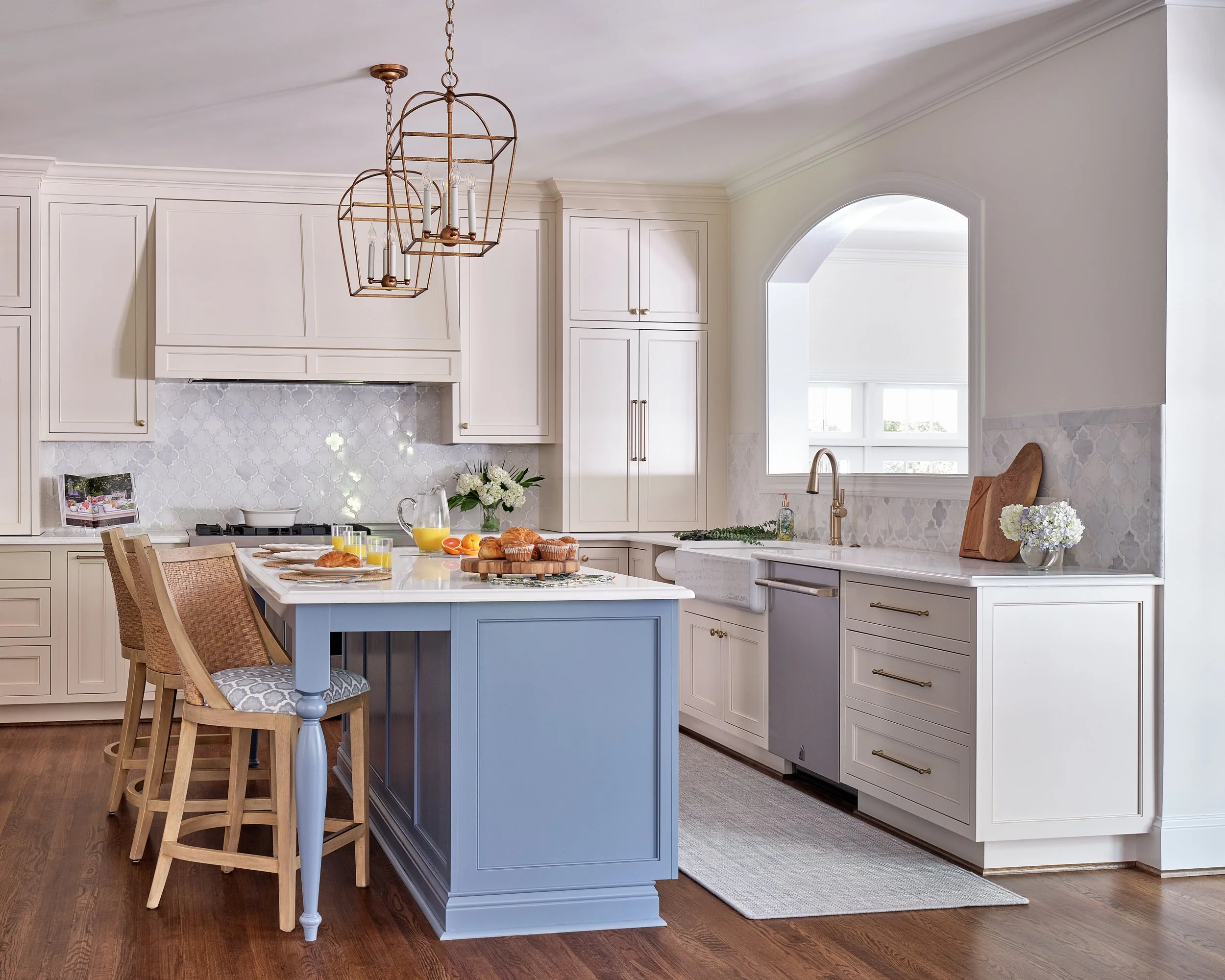 Traditional Transitional Kitchen Remodel by Veritas Construction Services project photo