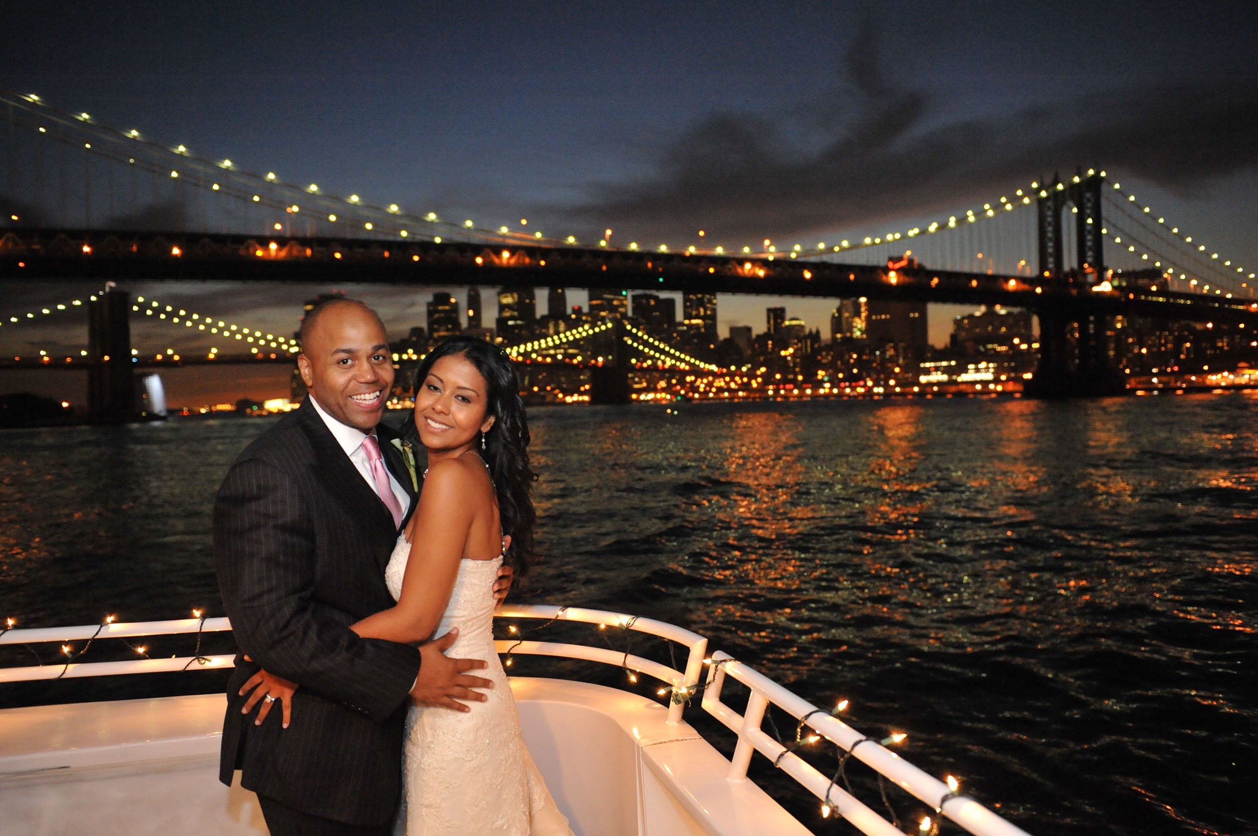 Long Island wedding photo of bride and groom by Dan Wagner, Long Island Wedding Photographer. 