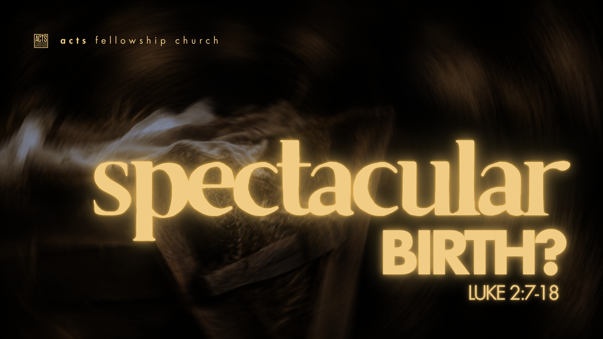 Spectacular Birth?