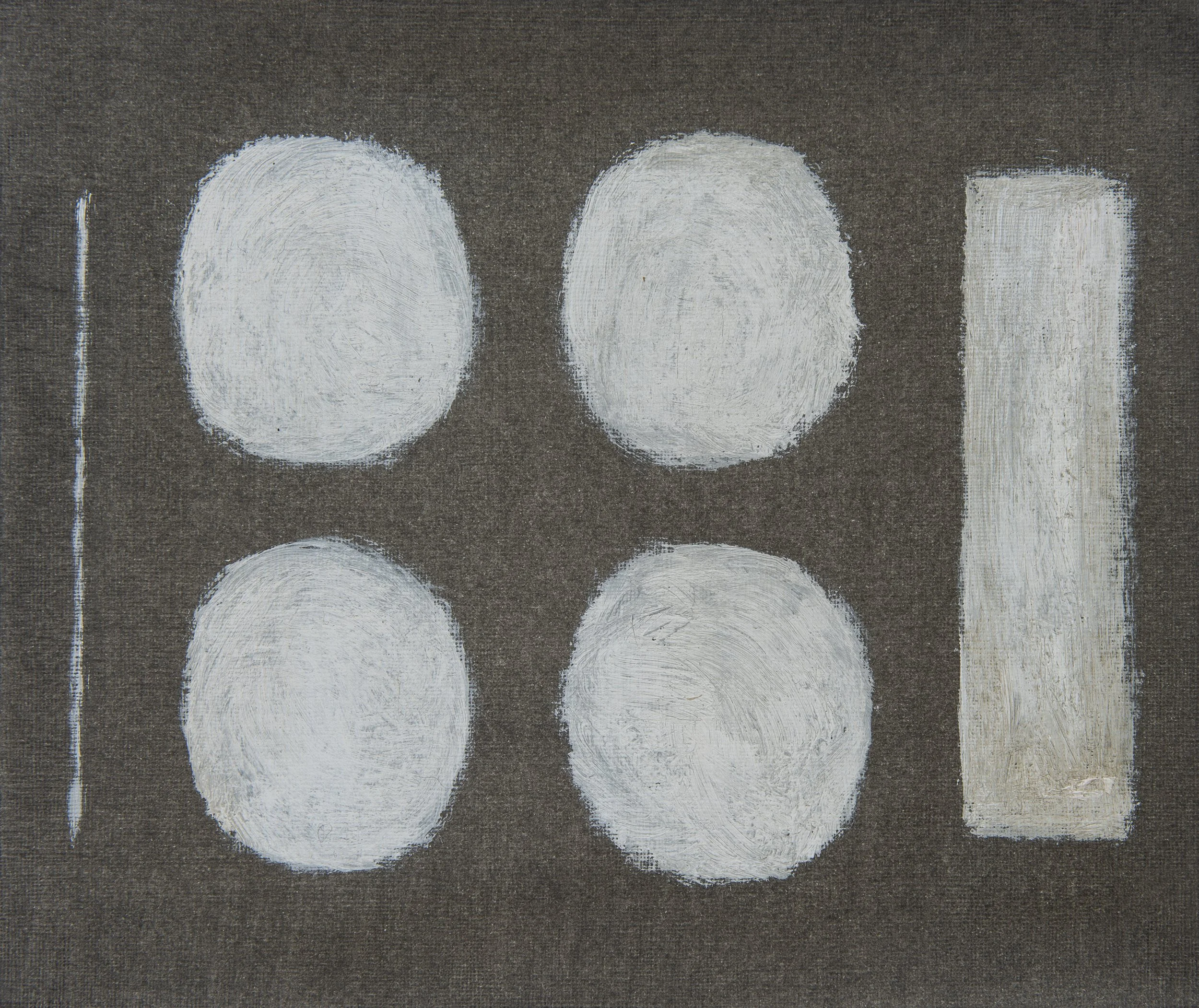 Untitled 1, 2023
acrylic on paper 
23 x 28 cm
available unframed