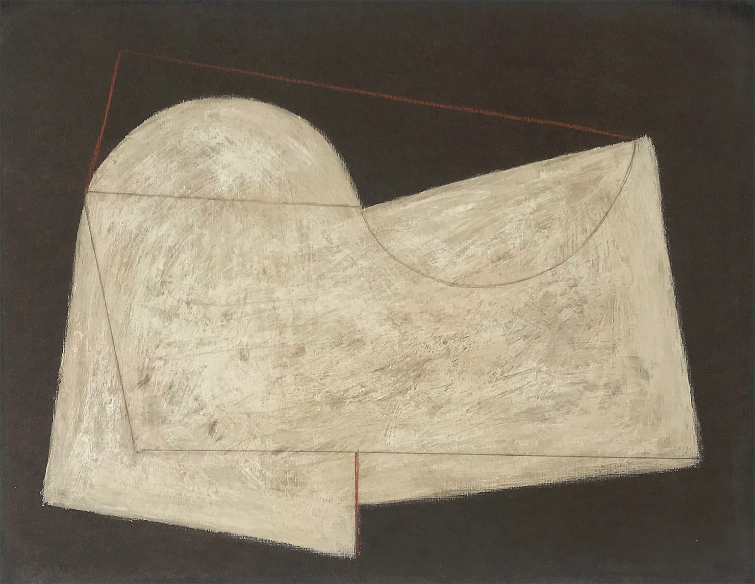 Untitled 1, 2022 
Acrylic on paper
30 x 40 cm
available unframed or framed