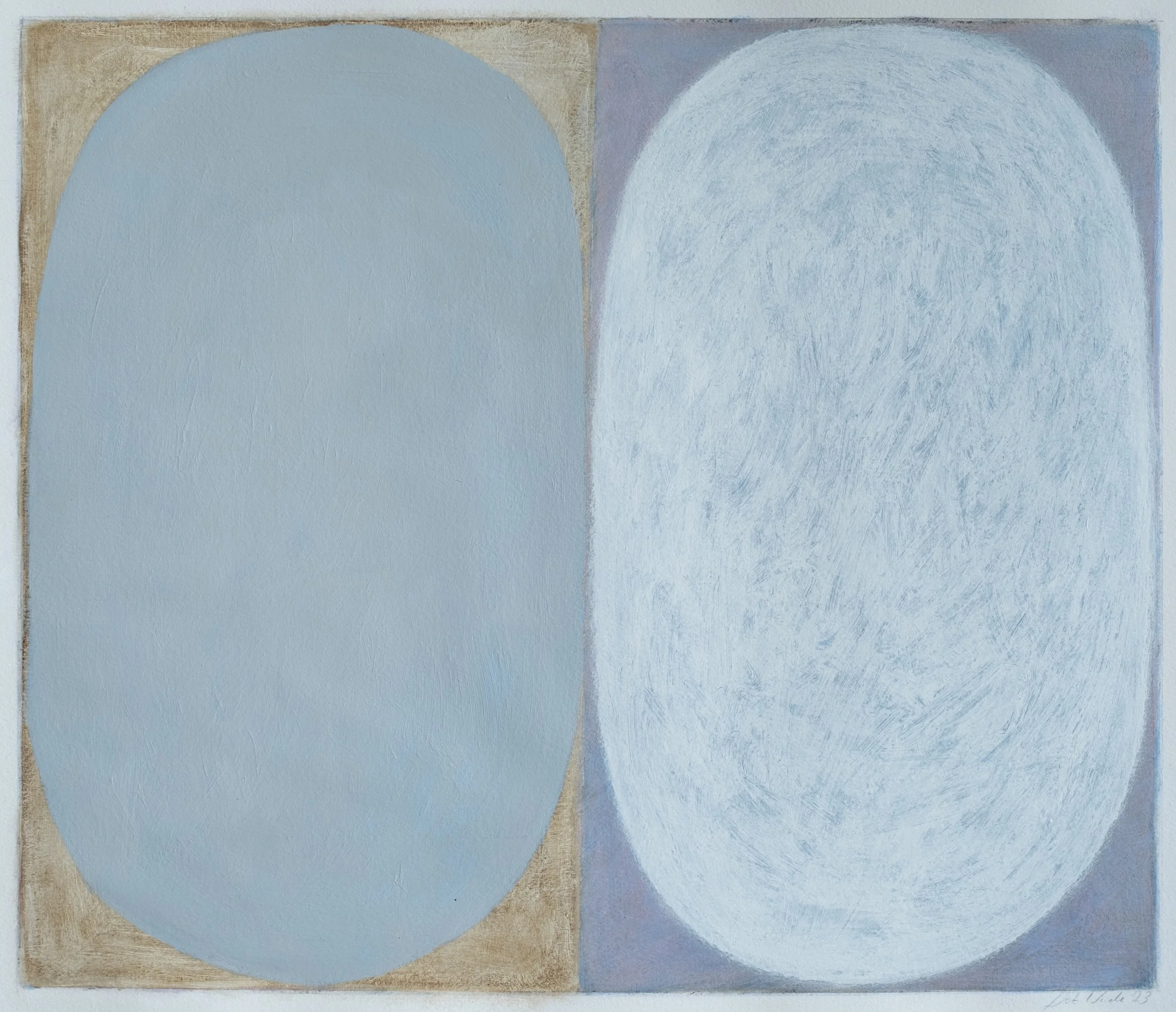 Untitled 13, 2024
acrylic on paper 
49 x 58 cm
available unframed or framed