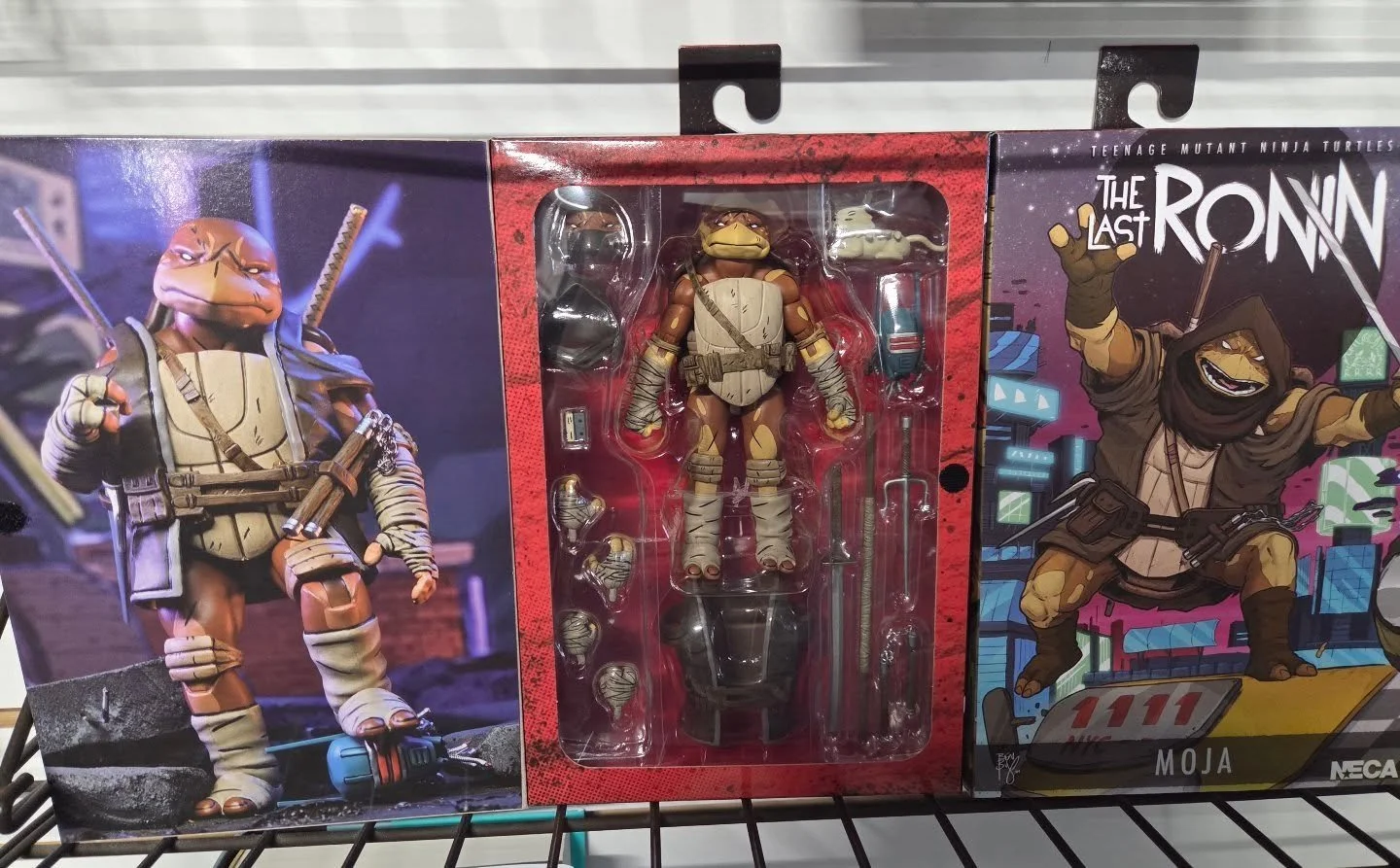 So cool to get new @bishart Last Ronin figures in! To think we knew him before he was an international superstar!