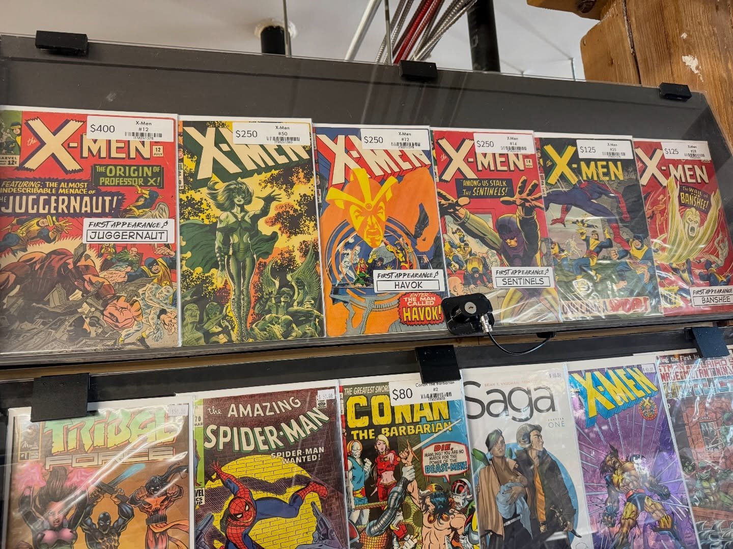 SOOOOO many pre-200 including many pre-100 X-Men books now available on the wall and in the &ldquo;new additions bin&rdquo;. These books will take over the wall books for the next two weeks, come check them out, and be excited for what swings in next