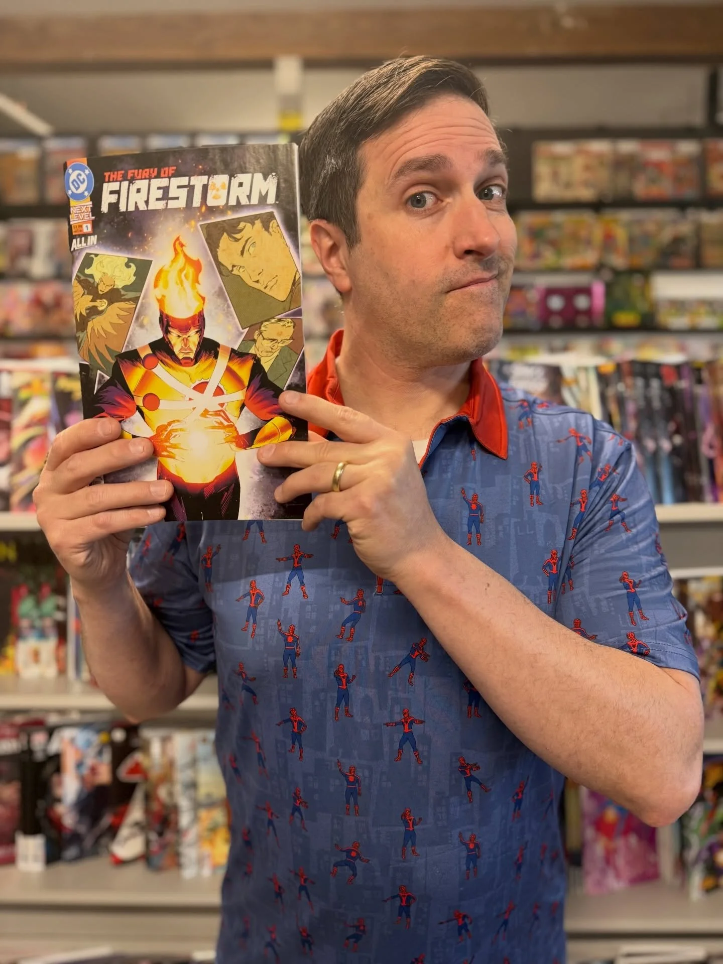 New Comic Book Day 4/8/26 Staff Picks

Chris: Fury of Firestorm 1
Aaron: Something is Killing the Children 46
Jose: Space Ghost 10 &amp; Dorc 3
Anderson: Muppets Noir 2
Scott D: Blood &amp; Thunder 12
Scott P: Fury of Firestorm 1
Tyler: Pretty Hate M