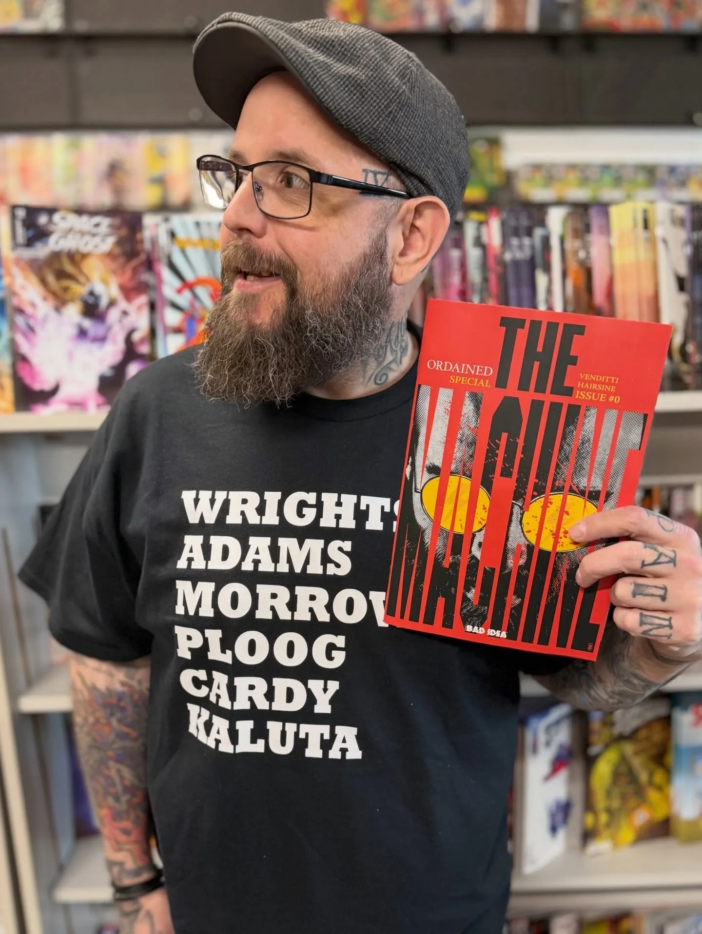 New Comic Book Day 4/15/26 Staff Picks

Anderson: The Machine 0
Aaron: Magik &amp; Colossus 3
Chris: GI Joe 21
Jose: Lobo 2 &amp; Fireborn 1
Scott D: Radiant Black 41
Amanda: Dead teenagers 2

#newcomicday #newcomicsday