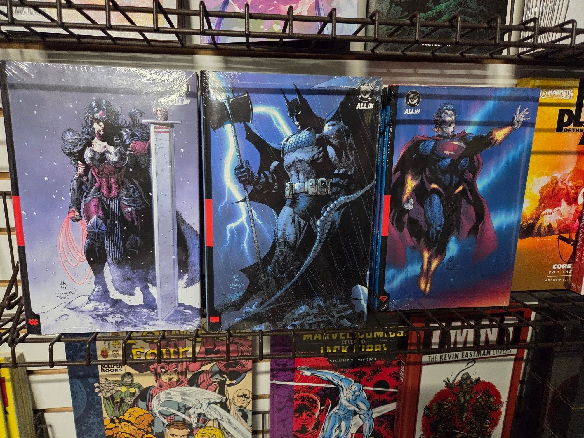 Don't miss the Free Comic Book Day exclusive DC Absolute hardcovers featuring sweet Jim Lee covers!!! Just $24.99 while they last!!