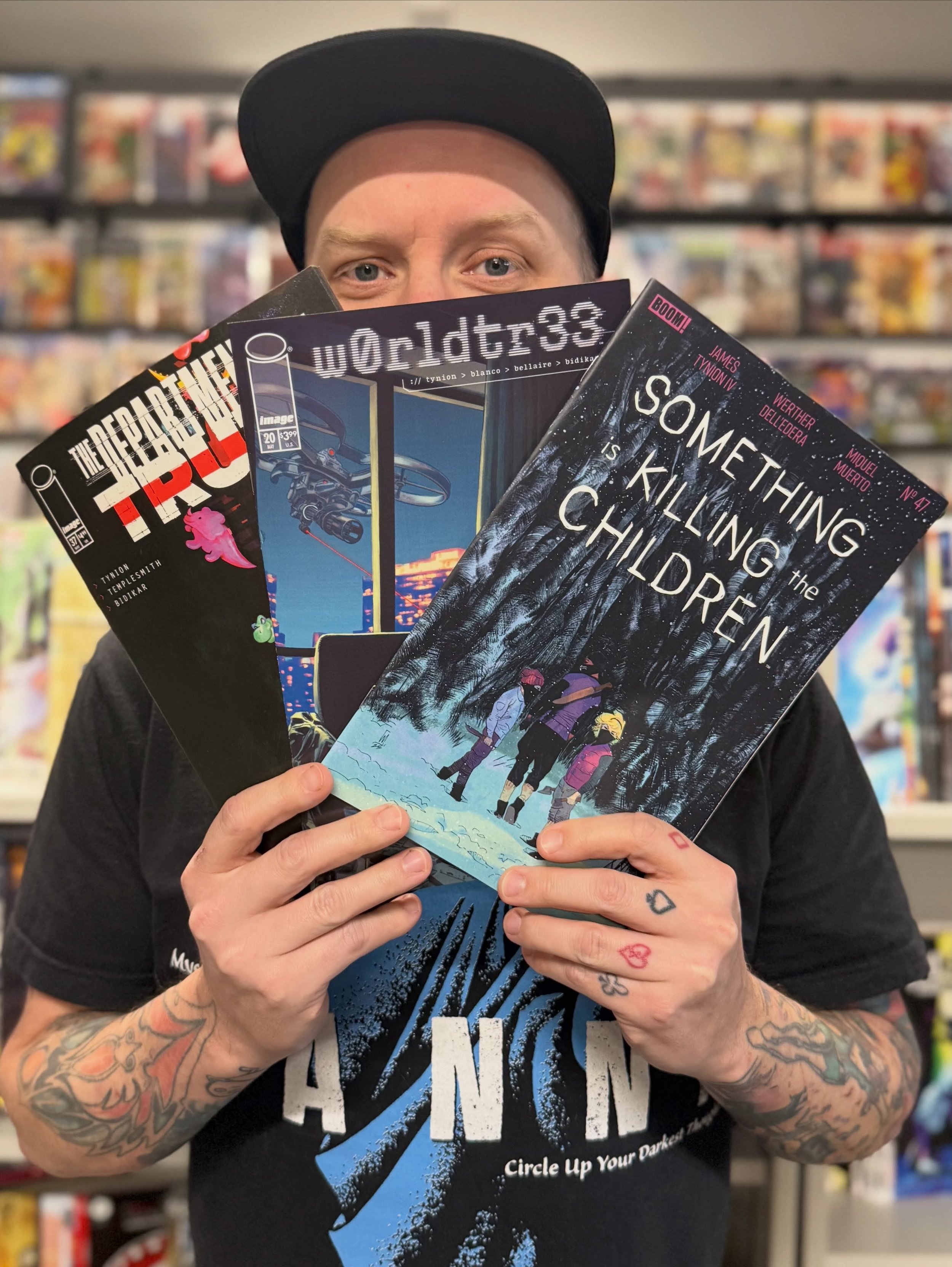New Comic Book Day 5/13/26 Staff Picks

Aaron: TYNION!  all of the Tynion!
Chris: Showdown 1
Jose: D&rsquo;orc 4 &amp; Space Ghost 11
Scott D: Ghost Pepper 11
Anderson: Seven Years in Darkness year three tpb
Amanda: Barbara Gordon Breakout 1
Tyler: D