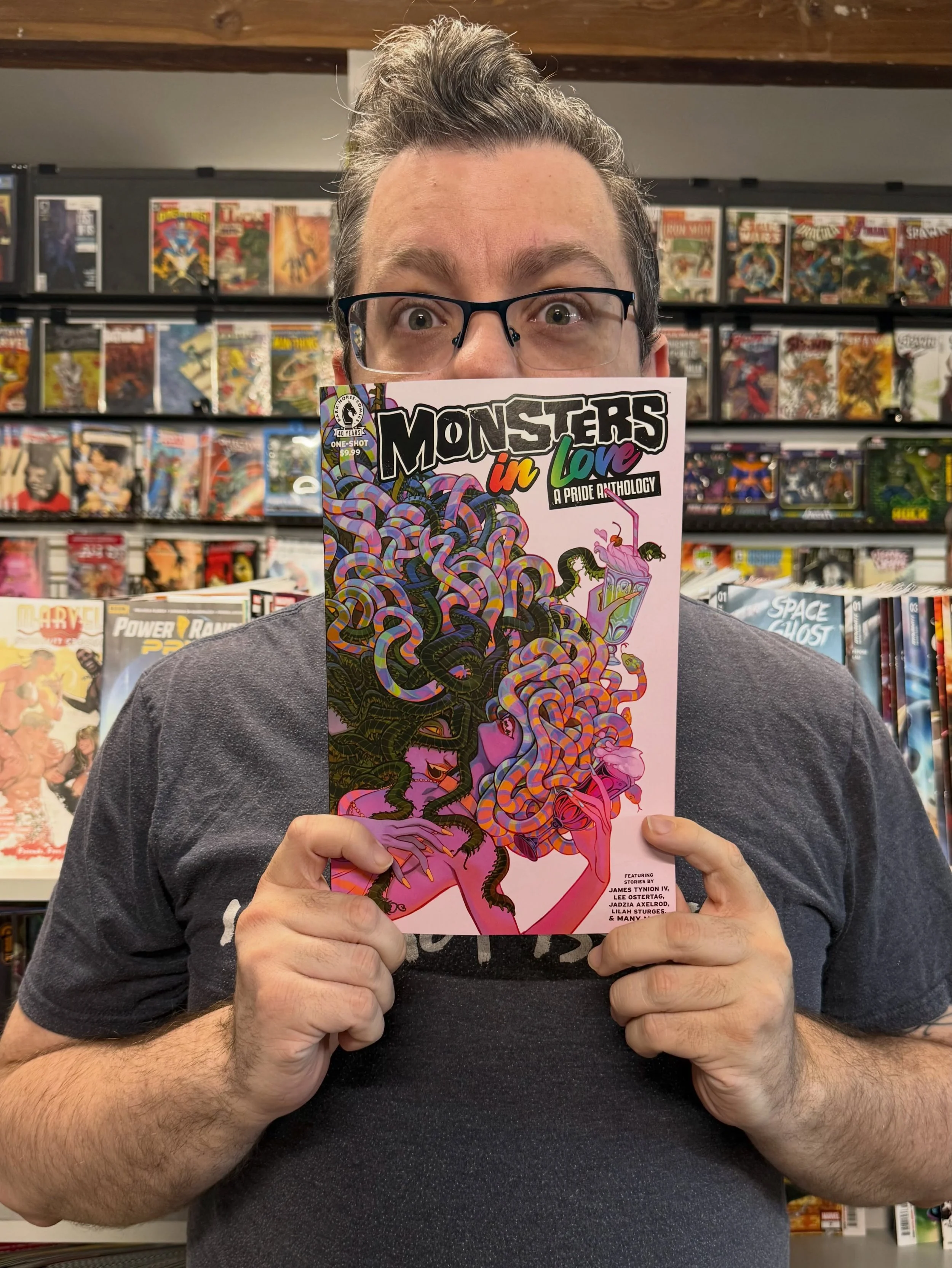 New Comic Book Day 6/10/26 Staff Picks

Trent: Monsters in Love
Anderson: Batman Gargoyle of Gotham 4
Chris: Bad Thoughts 1
Aaron: Fall of the House of Slaughter &amp; The Nice House by the Sea 10
Jose: Absolute Catwoman 1 &amp; Ben 10 2
Scott D: Dar