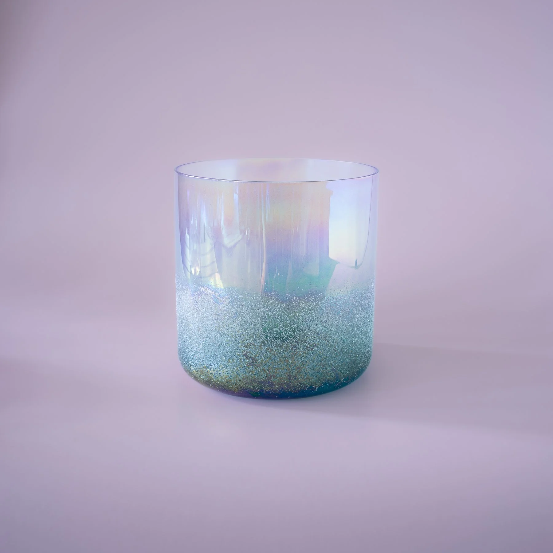 Heart of Gaia~Crystal Bowl with Rainbow Fluorite