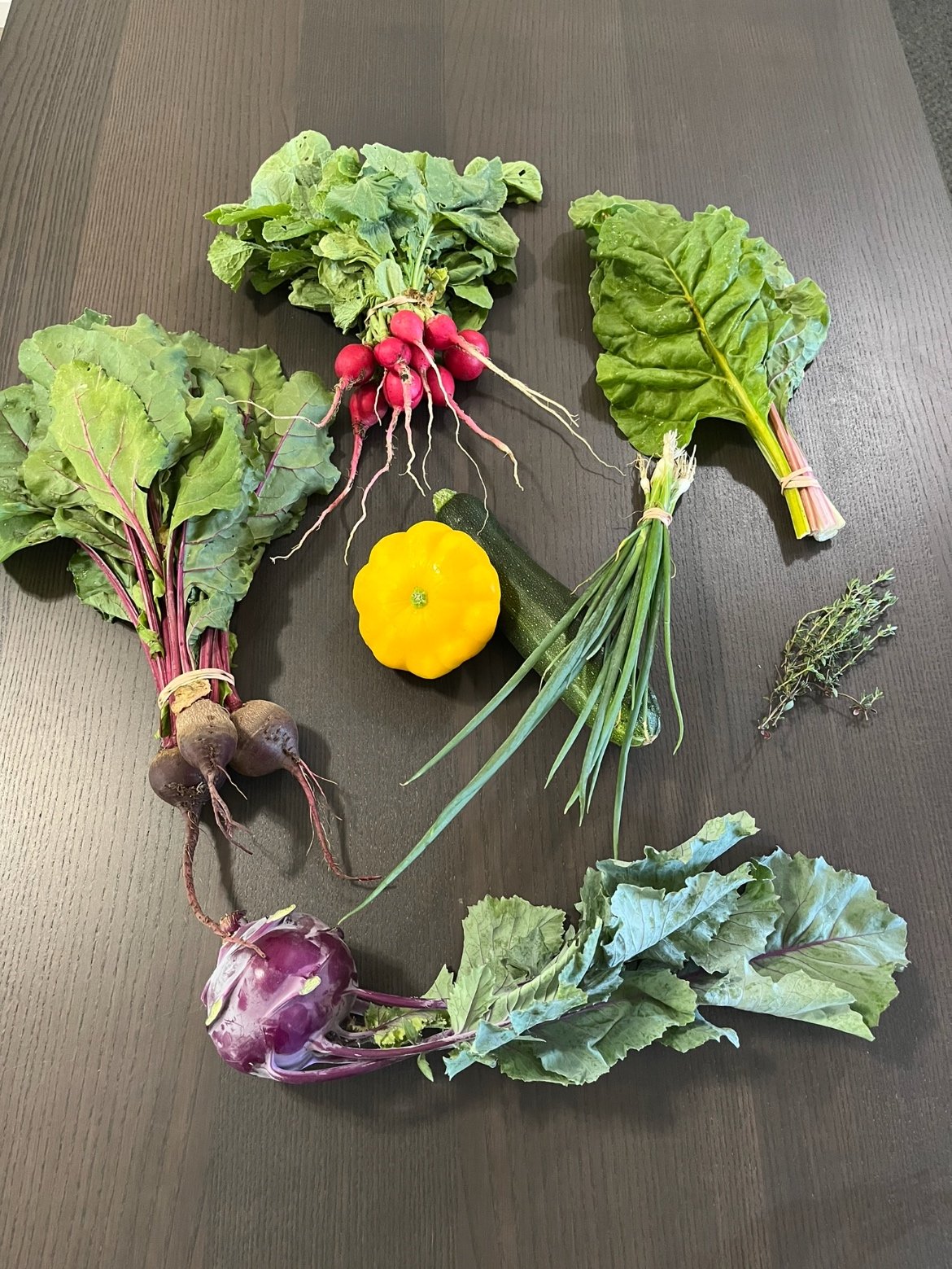 Week 4 CSA Veggie Haul 