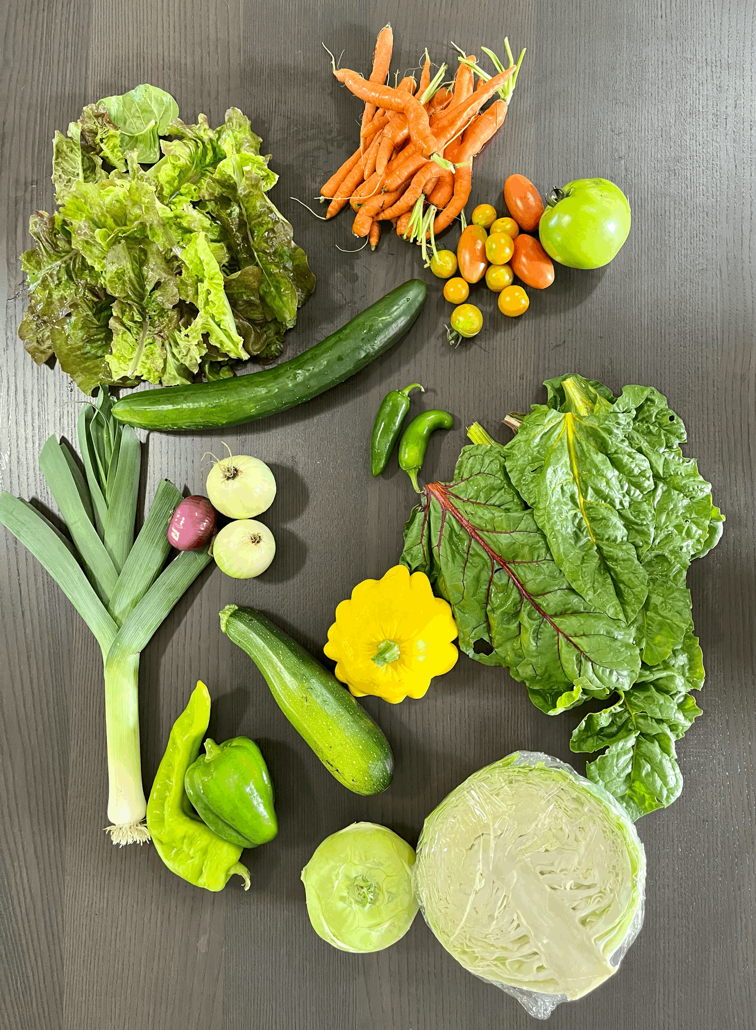 Week 10 CSA Veggie Haul