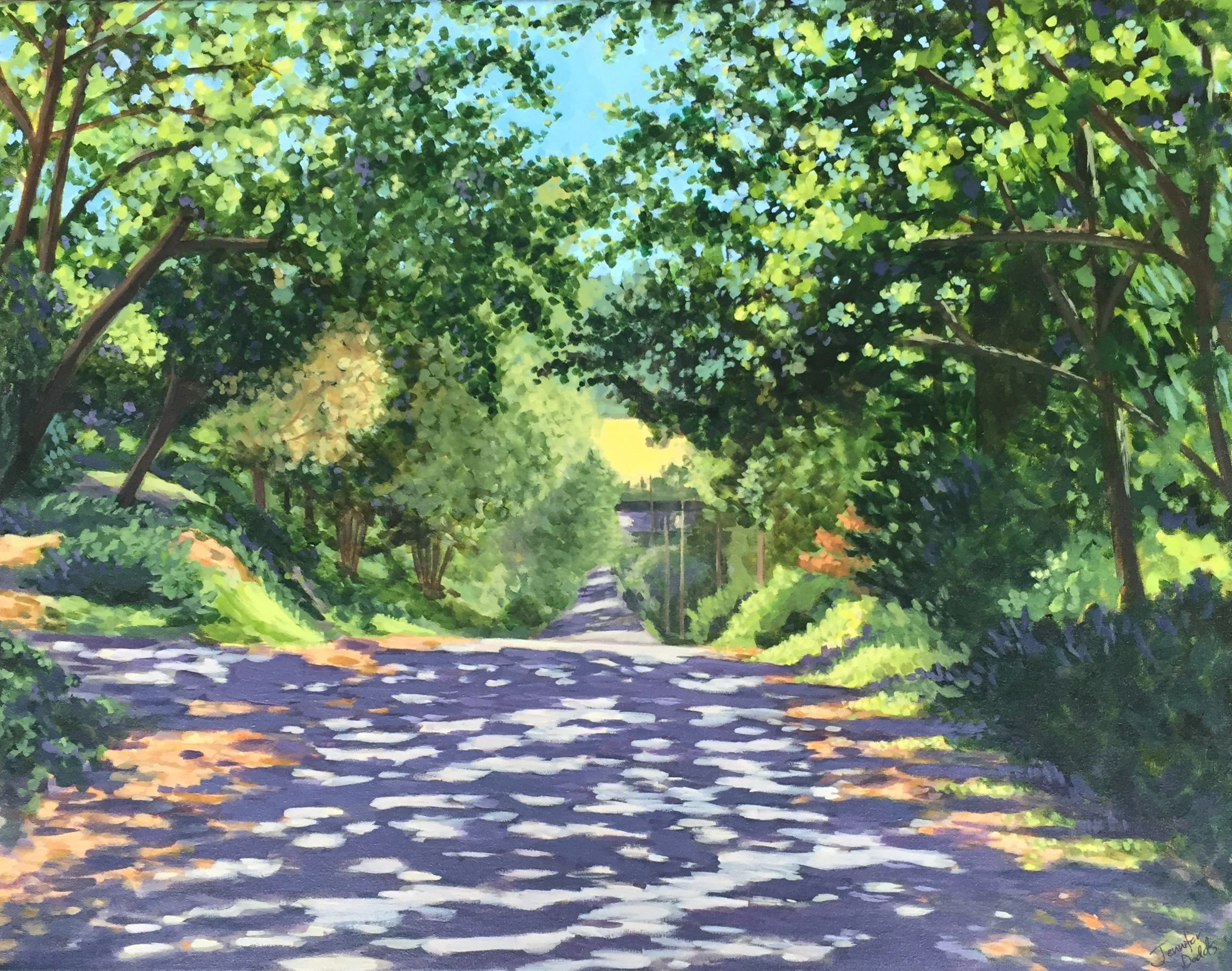 Tunnel of Dappled Light