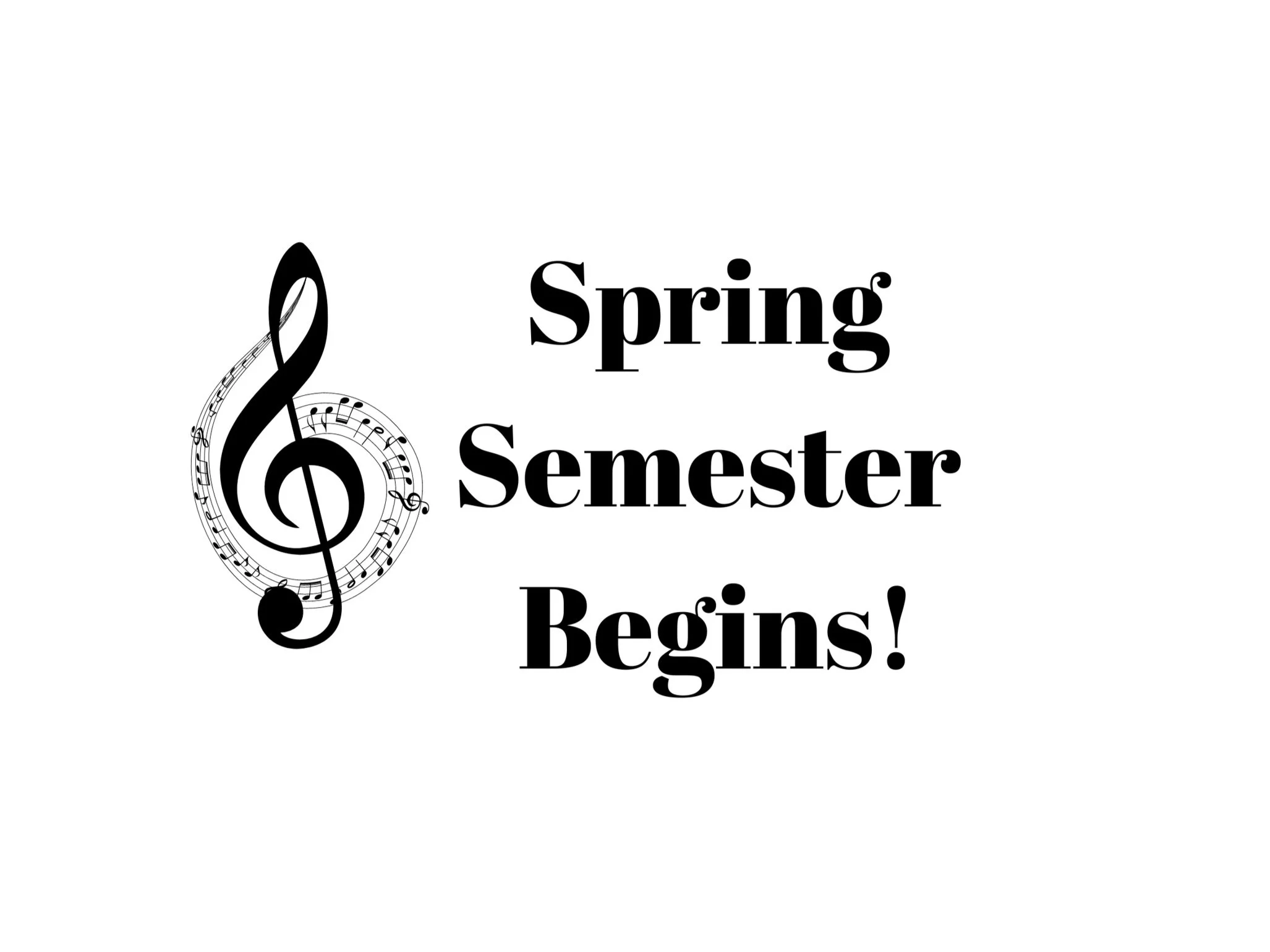 Spring Semester Begins