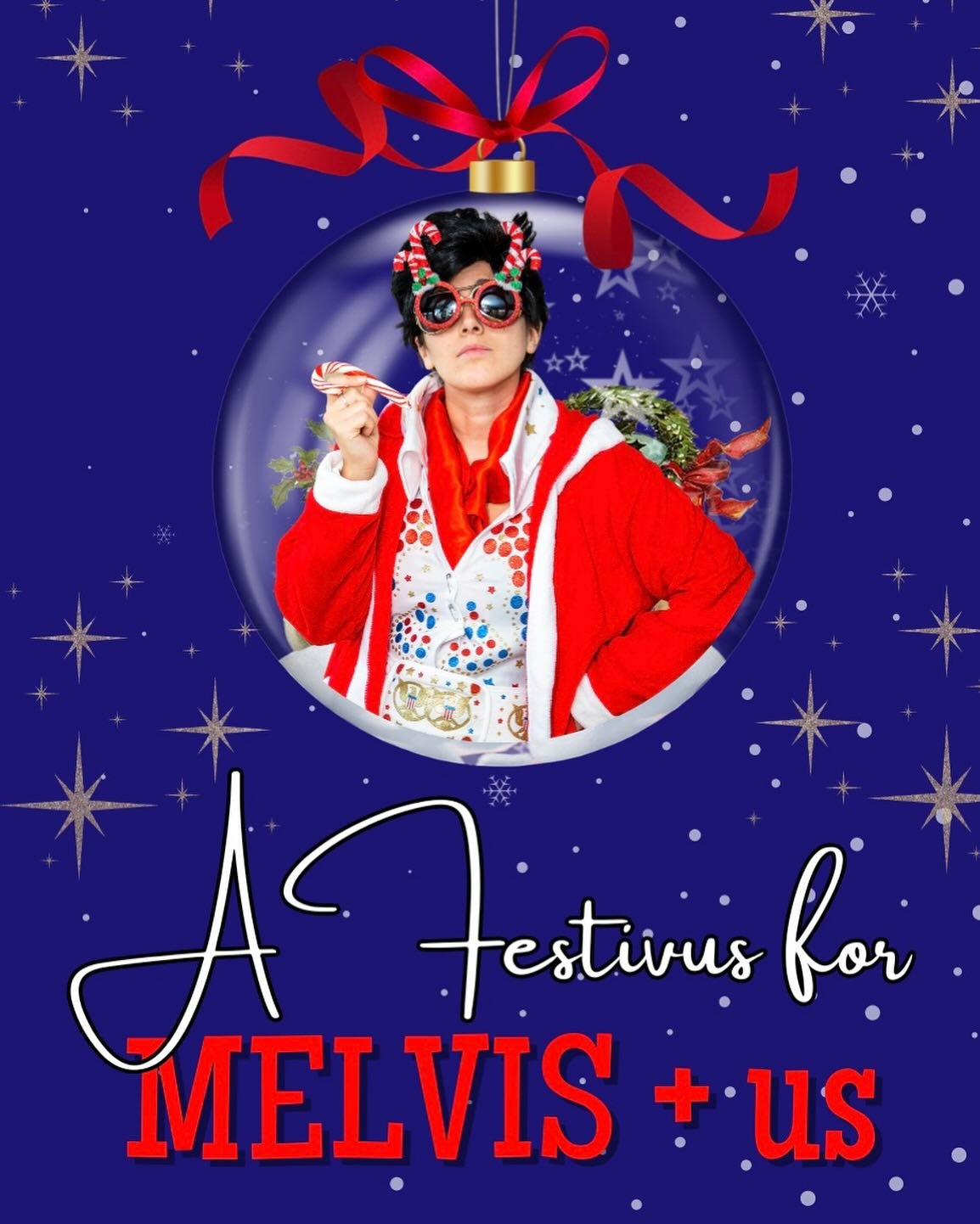 Air your grievances and laugh it off with &ldquo;A Festivus for MELVIS and Us&rdquo; on December 17 at @theburoak! Music, comedy, dancing and more festivities!

🎫 Get your tickets at MELVIS.rocks or at the link in bio.