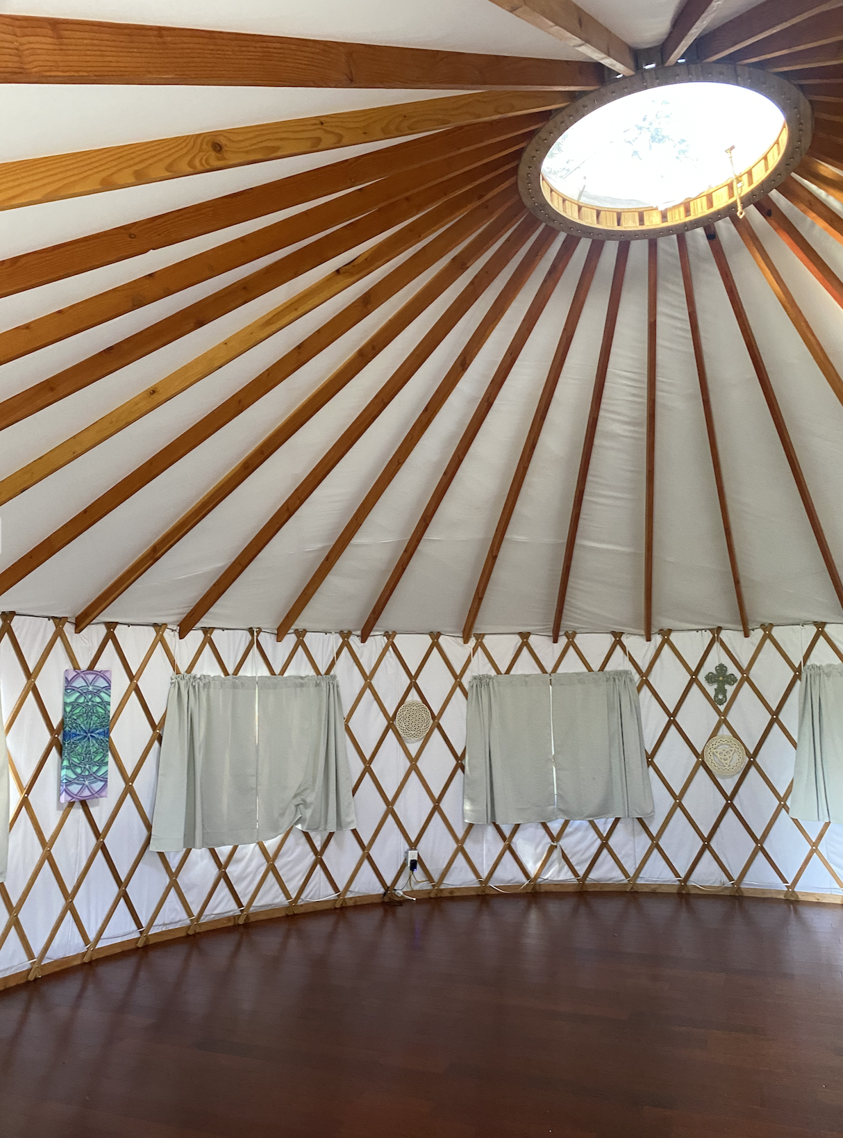 Sacred Yurt - Yoga & Meditation Space