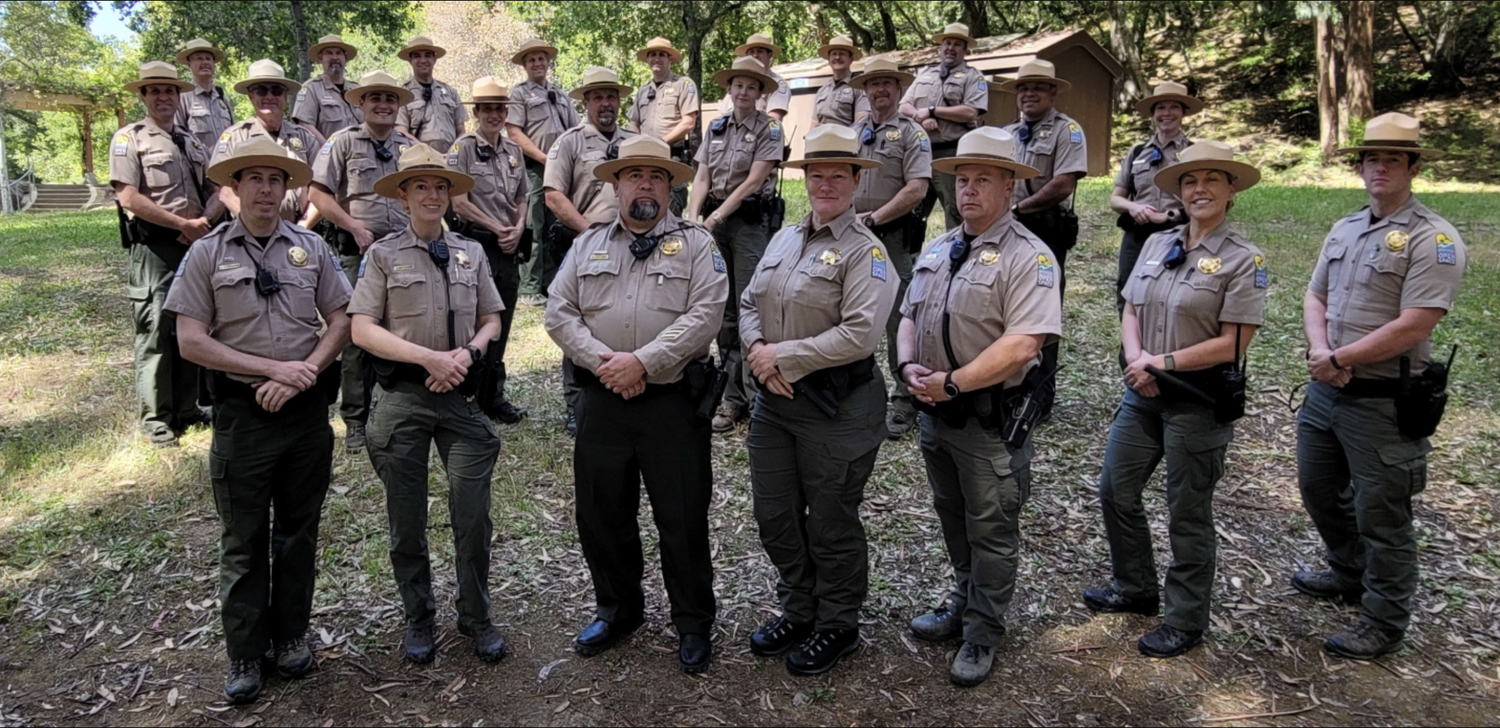 The Rangers who make up the Midpeninsula Rangers Peace Officers Association