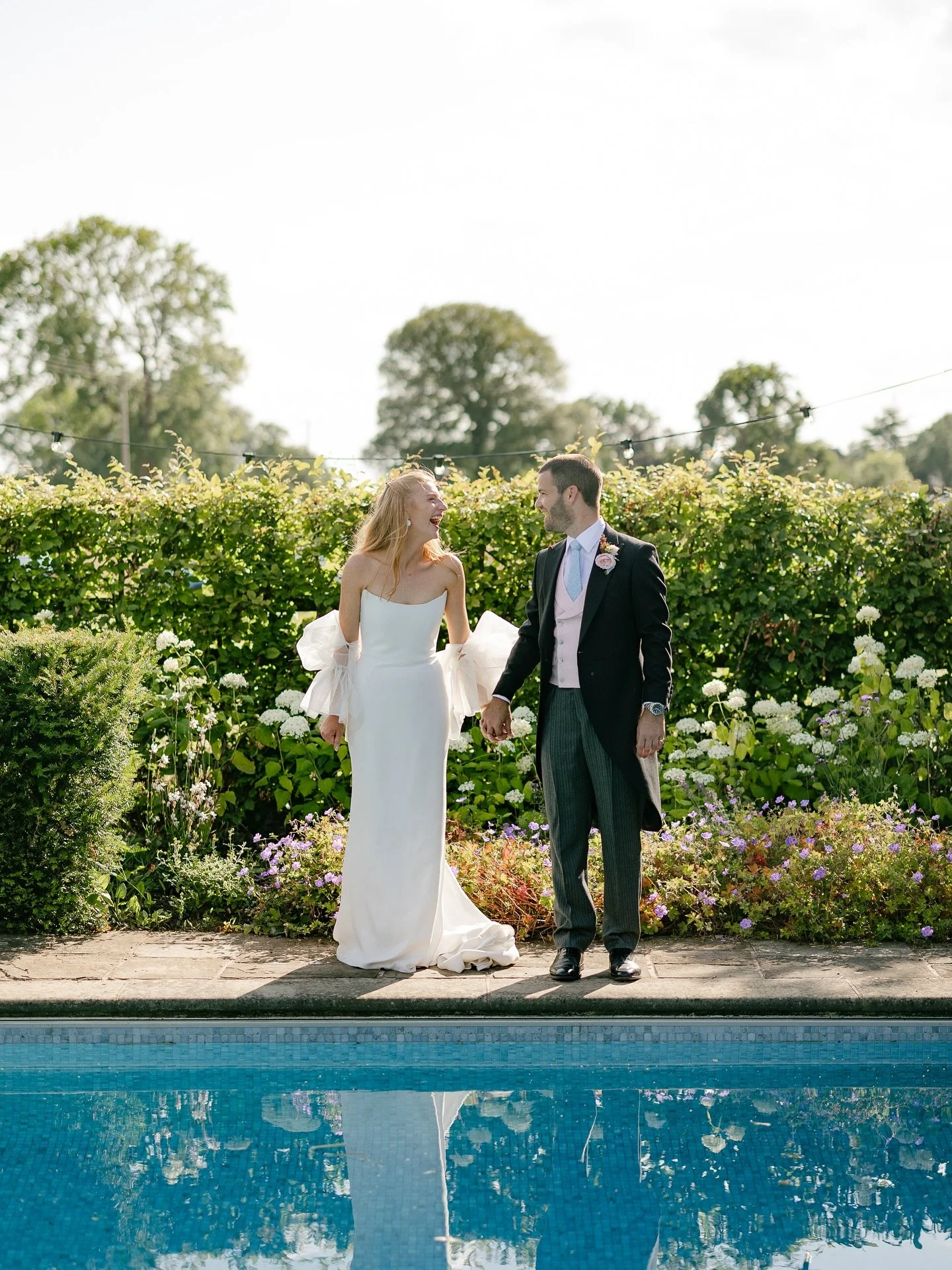 Emily &amp; Luke married over the weekend at Emily&rsquo;s family home in Cheshire. A beautiful day with two of the loveliest, kindest people. A joy to capture and I can&rsquo;t wait to share more of this magical day. 🤍
